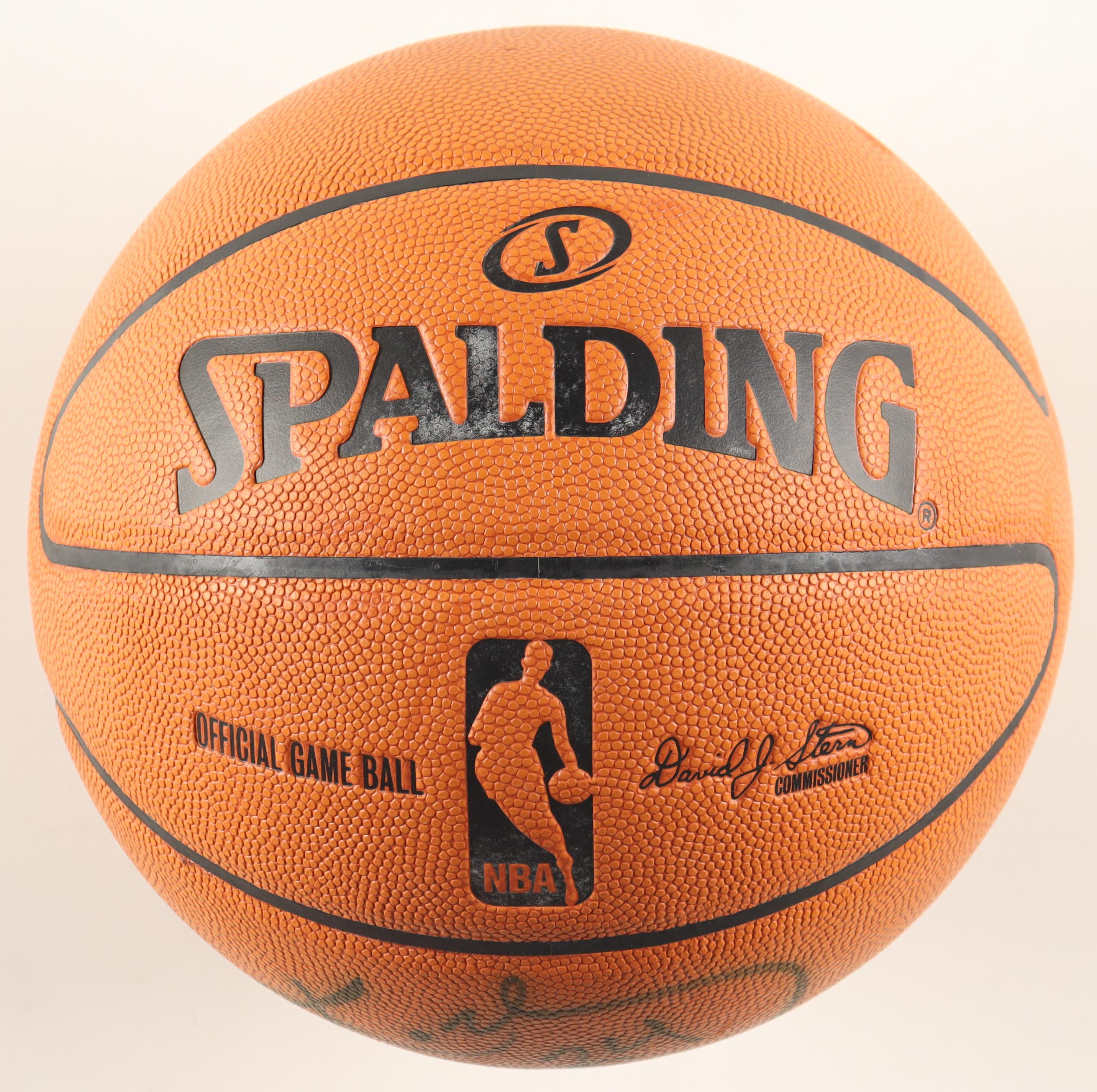 Kobe Bryant Signed NBA Official Game Ball with Rare "24" Jersey Number Inscription
