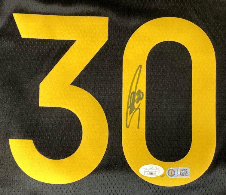 Stephen Curry Signed Golden State Warriors Authentic Jersey Certified by Steph Curry & JSA