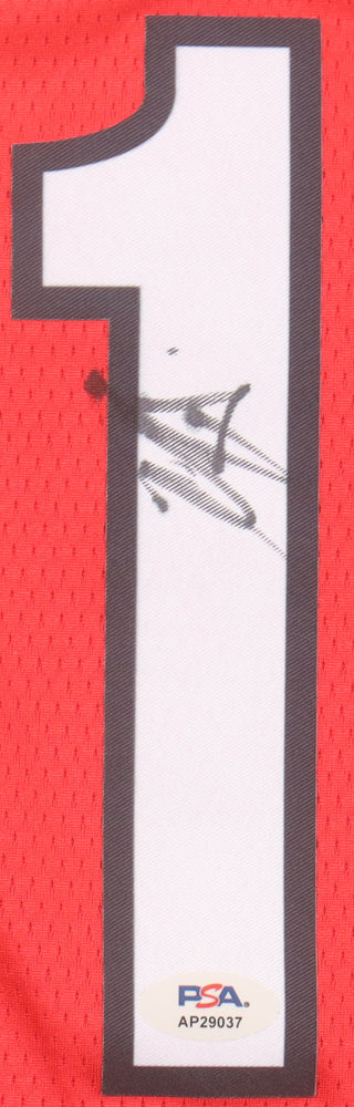 ANFERNEE SIMONS SIGNED TRAIL BLAZERS JORDAN AUTHENTIC JERSEY