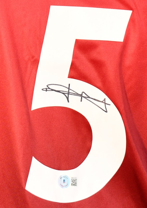 Harry Maguire Signed Manchester United Adidas Authentic Jersey