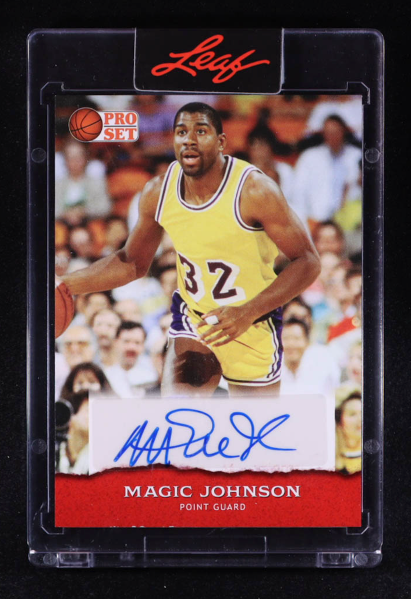 Magic Johnson 2022 Leaf Pro Set #PSA-MJ1 authentic-signatures