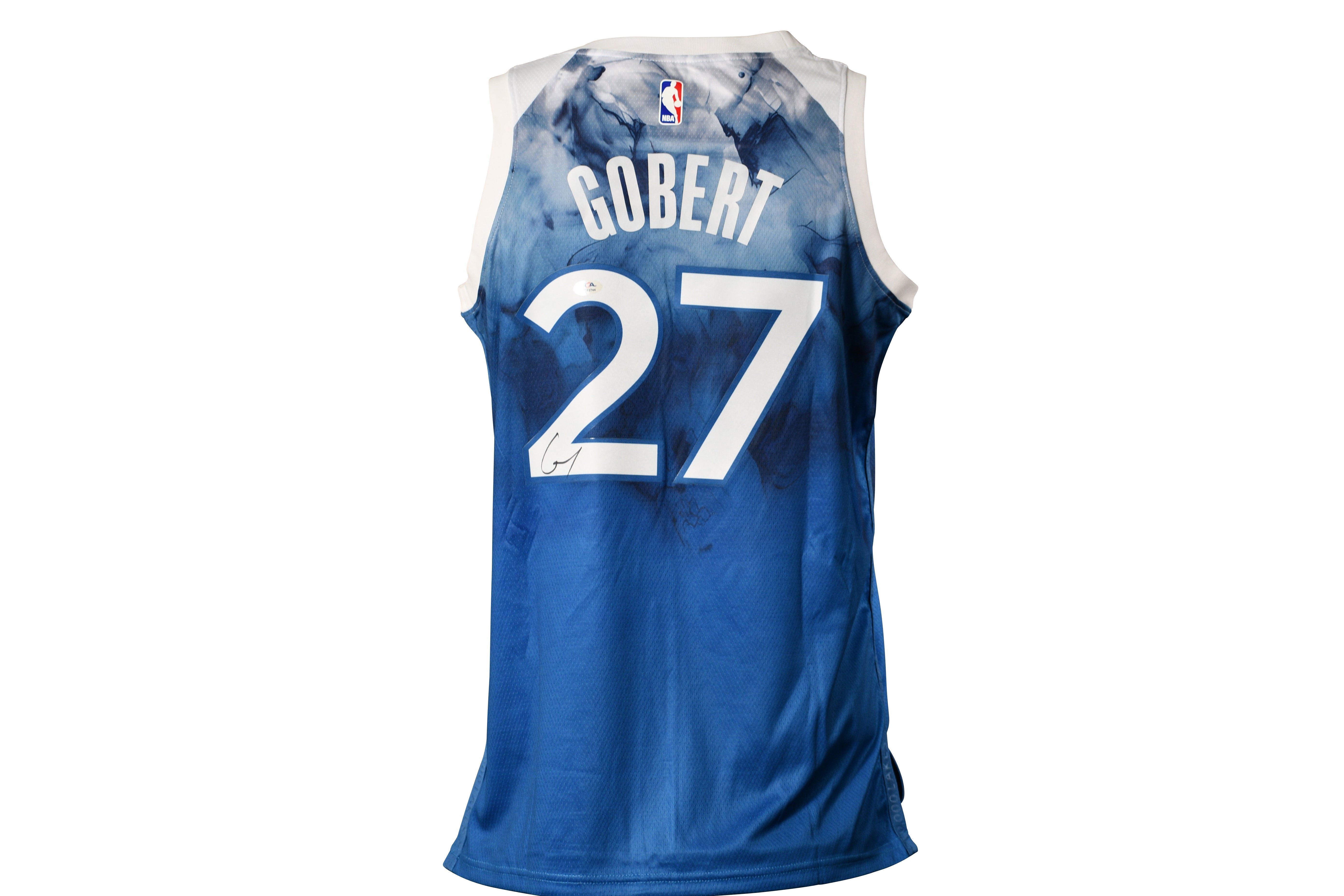 RUDY GOBERT SIGNED Timberwolves JERSEY