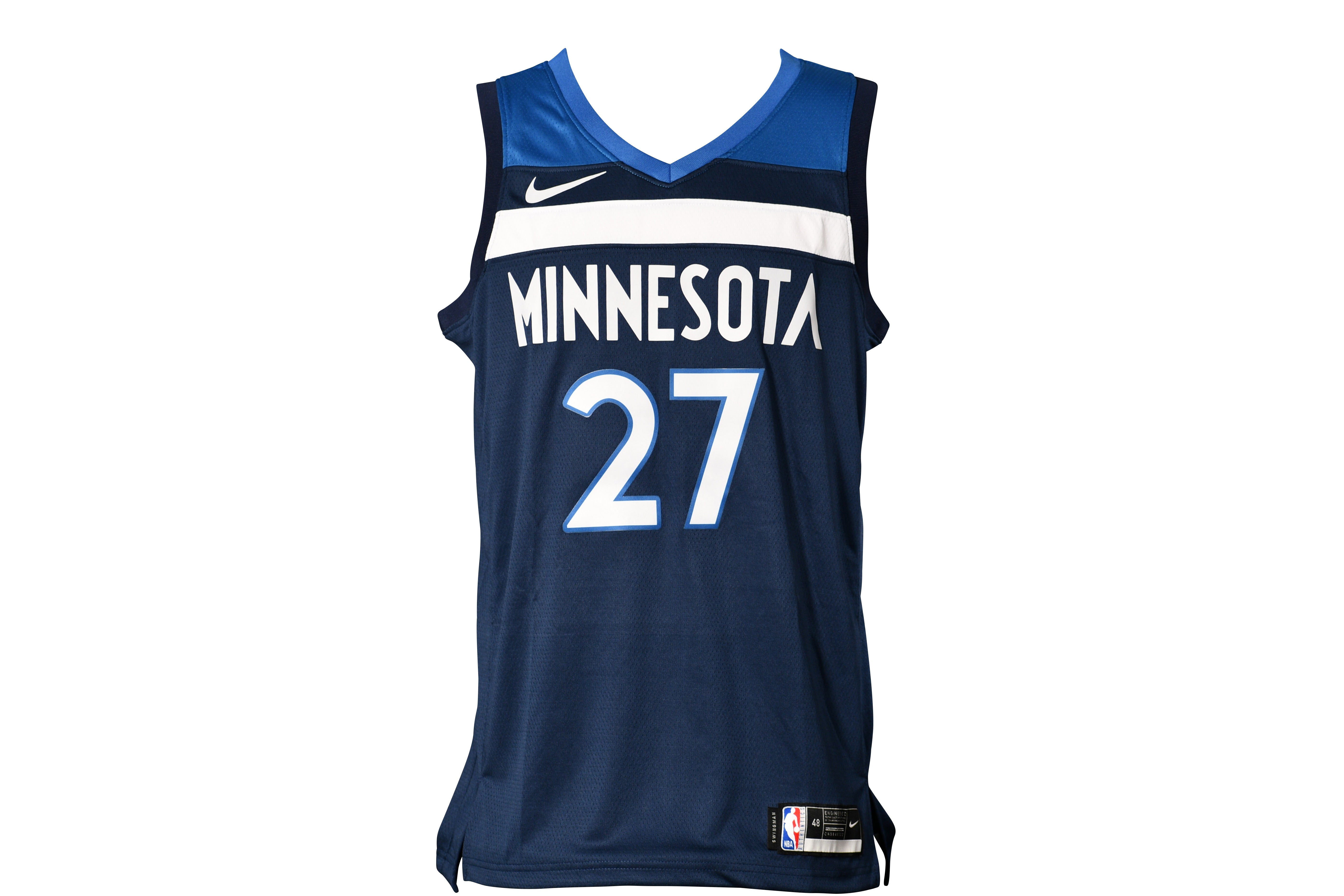 RUDY GOBERT SIGNED Timberwolves JERSEY
