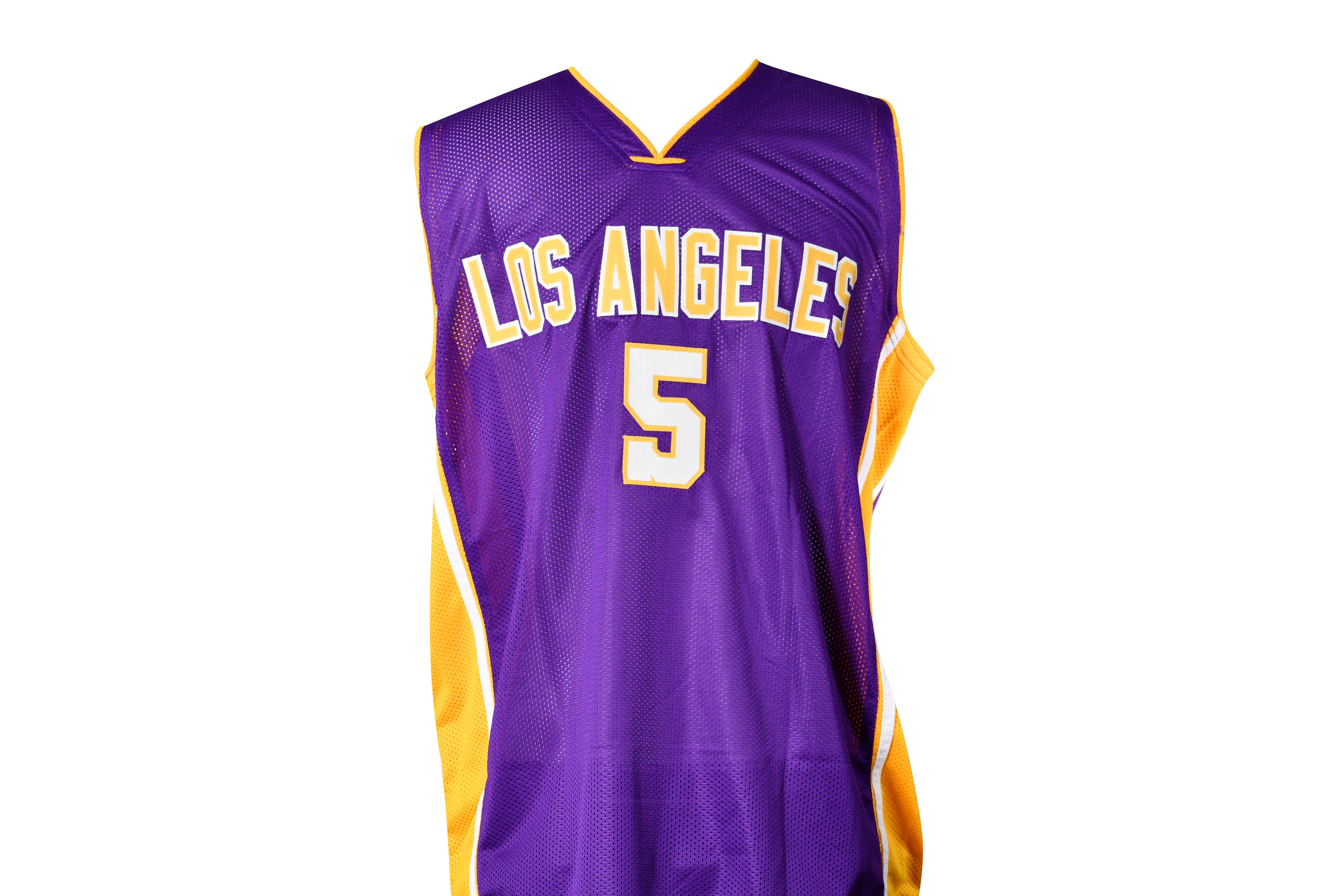 ROBERT HORRY SIGNED LAKERS JERSEY