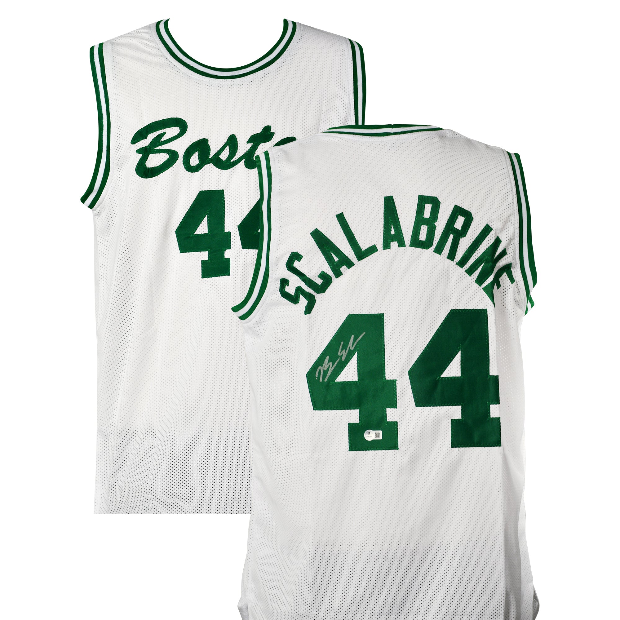 BRIAN SCALABRINE SIGNED CELTICS JERSEY