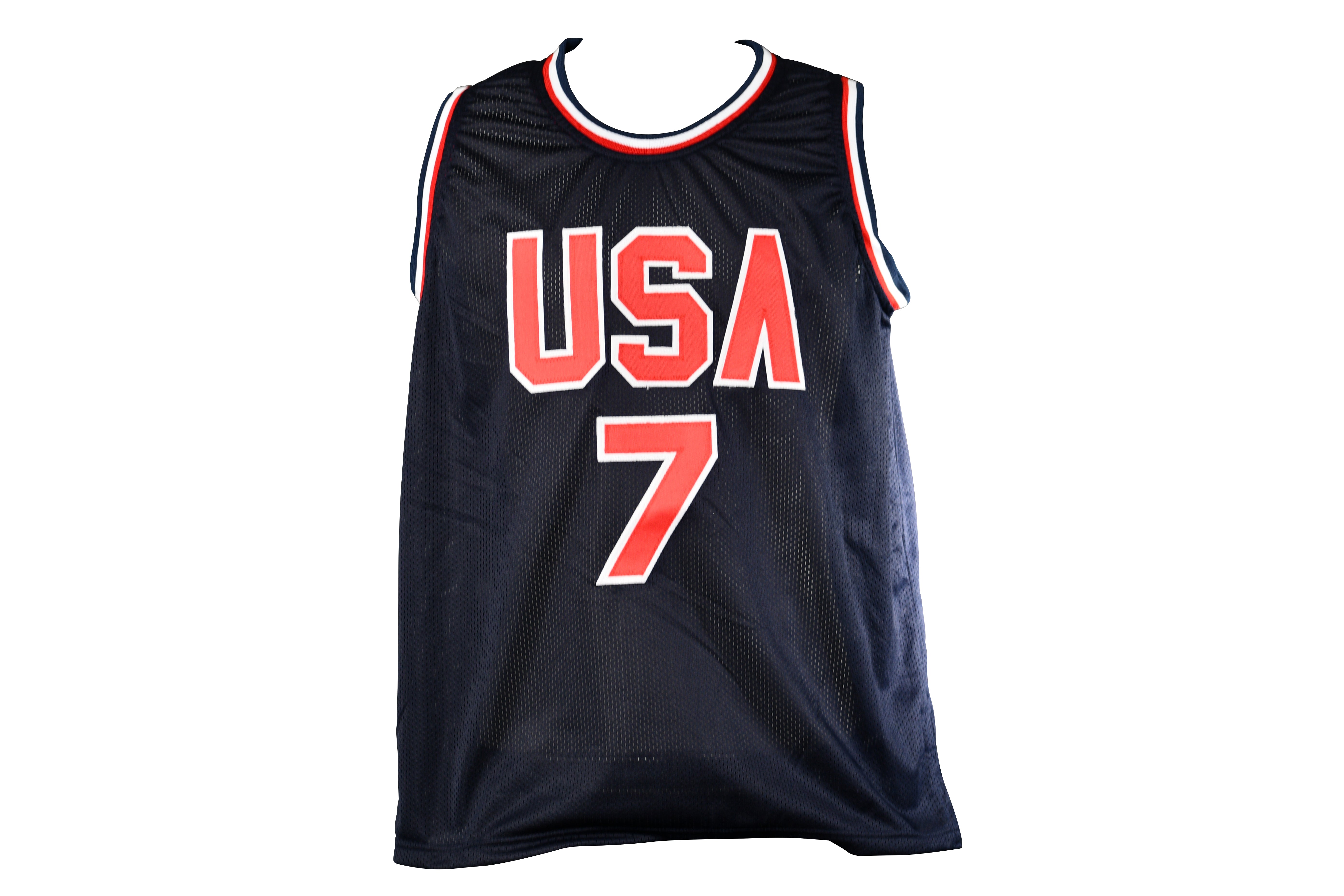 SHAWN KEMP SIGNED JERSEY INSCRIBED "DREAM TEAM II"