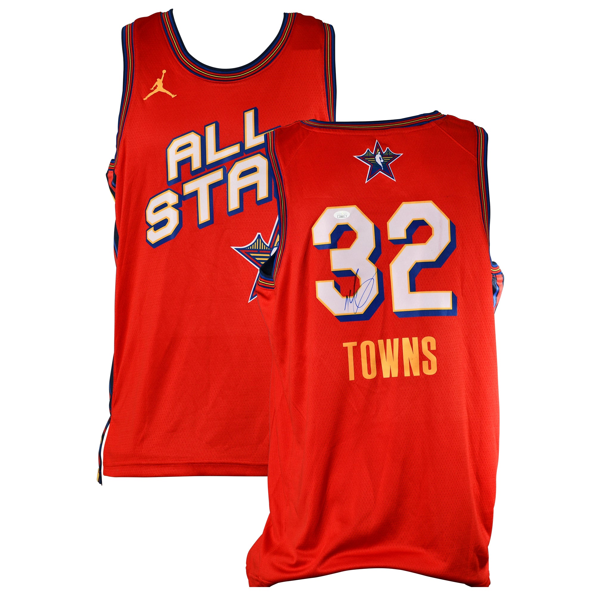 Karl-Anthony Towns Signed 2024 All-Star Game Jordan Authentic Jersey