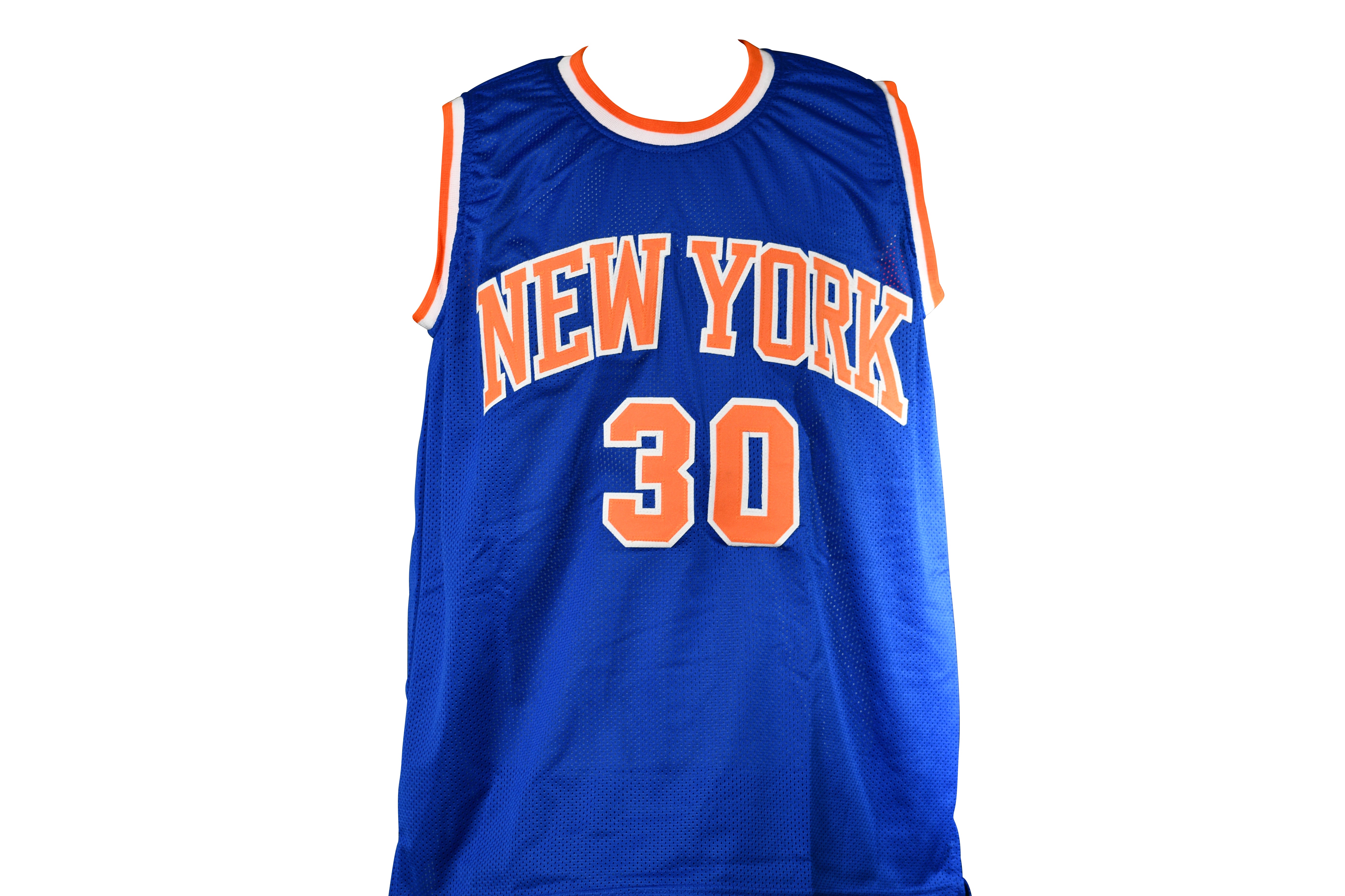 Bernard King Signed New York Knicks Jersey with Triple Inscription