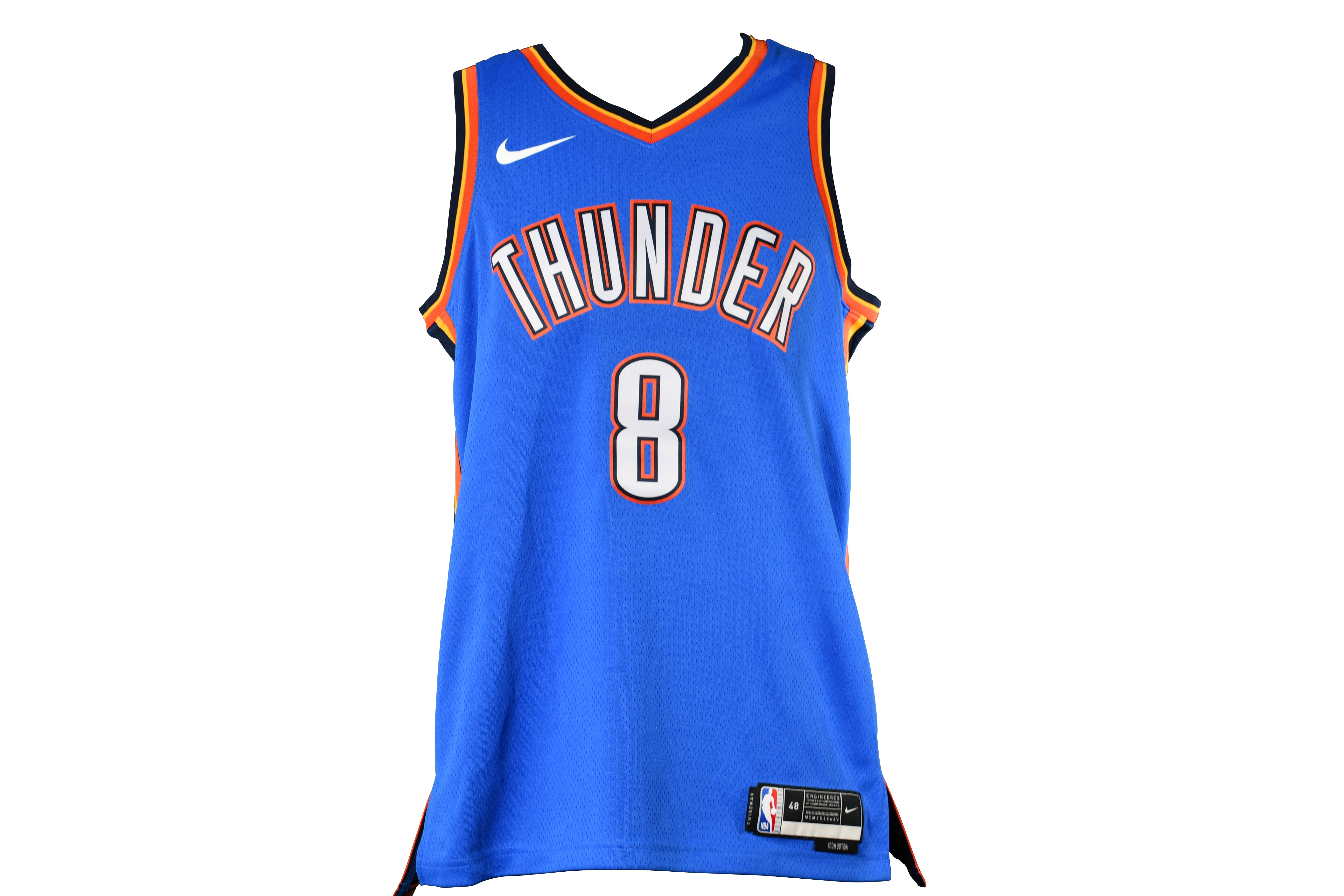 Jalen Williams Signed Oklahoma City Thunder Nike Authentic
Jersey