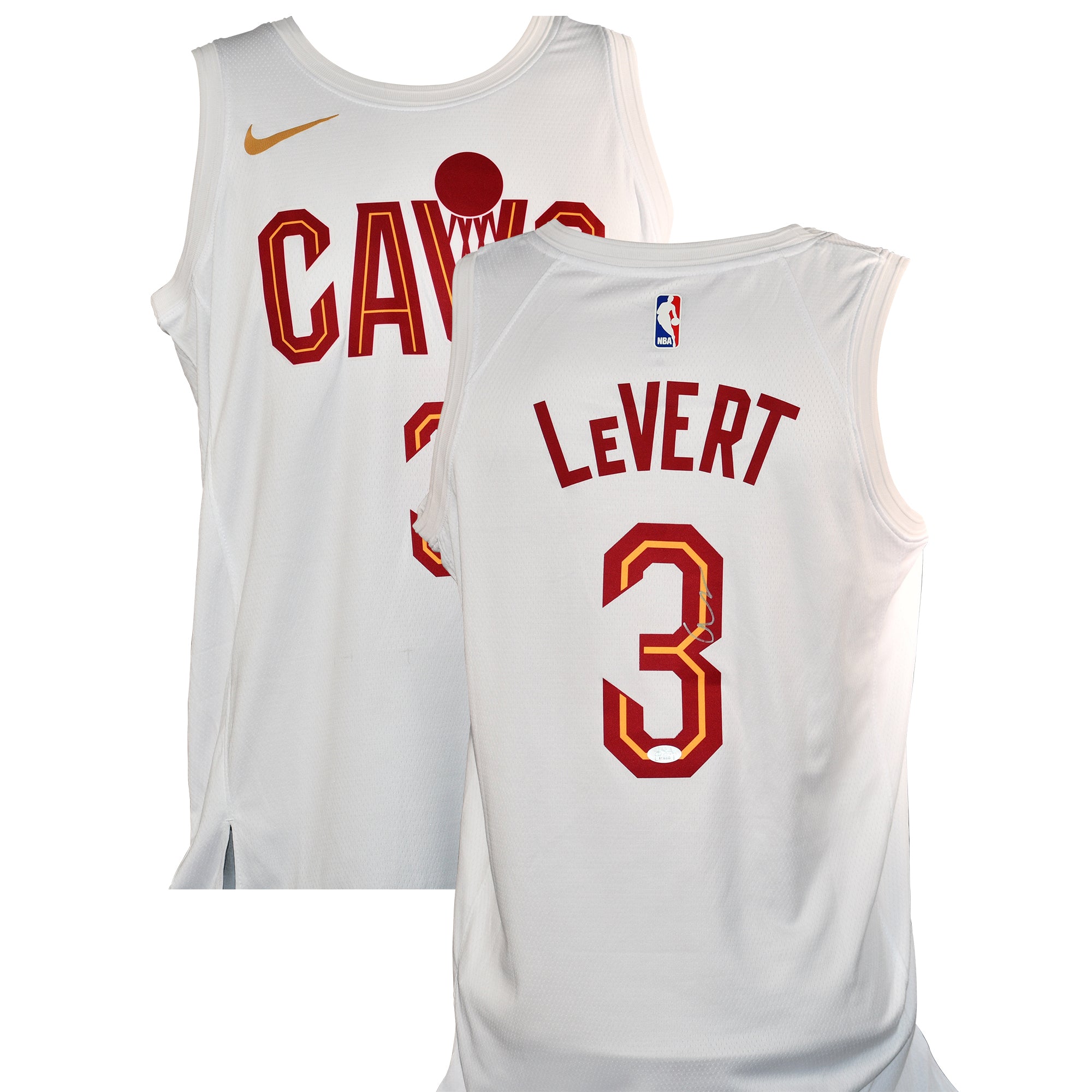 CARIS LEVERT SIGNED CAVALIERS NIKE AUTHENTIC JERSEY