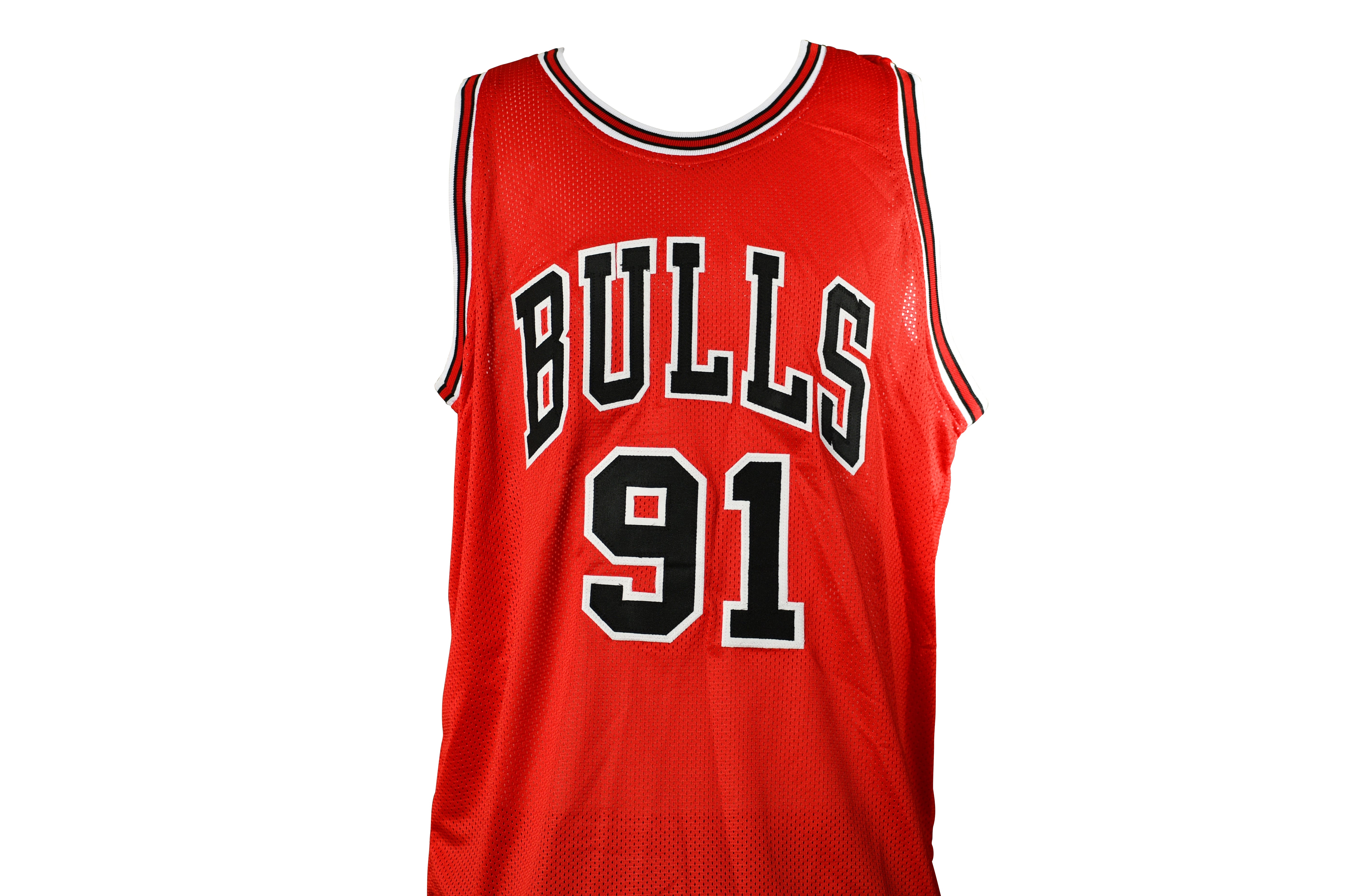 Dennis Rodman Signed Bulls Jersey