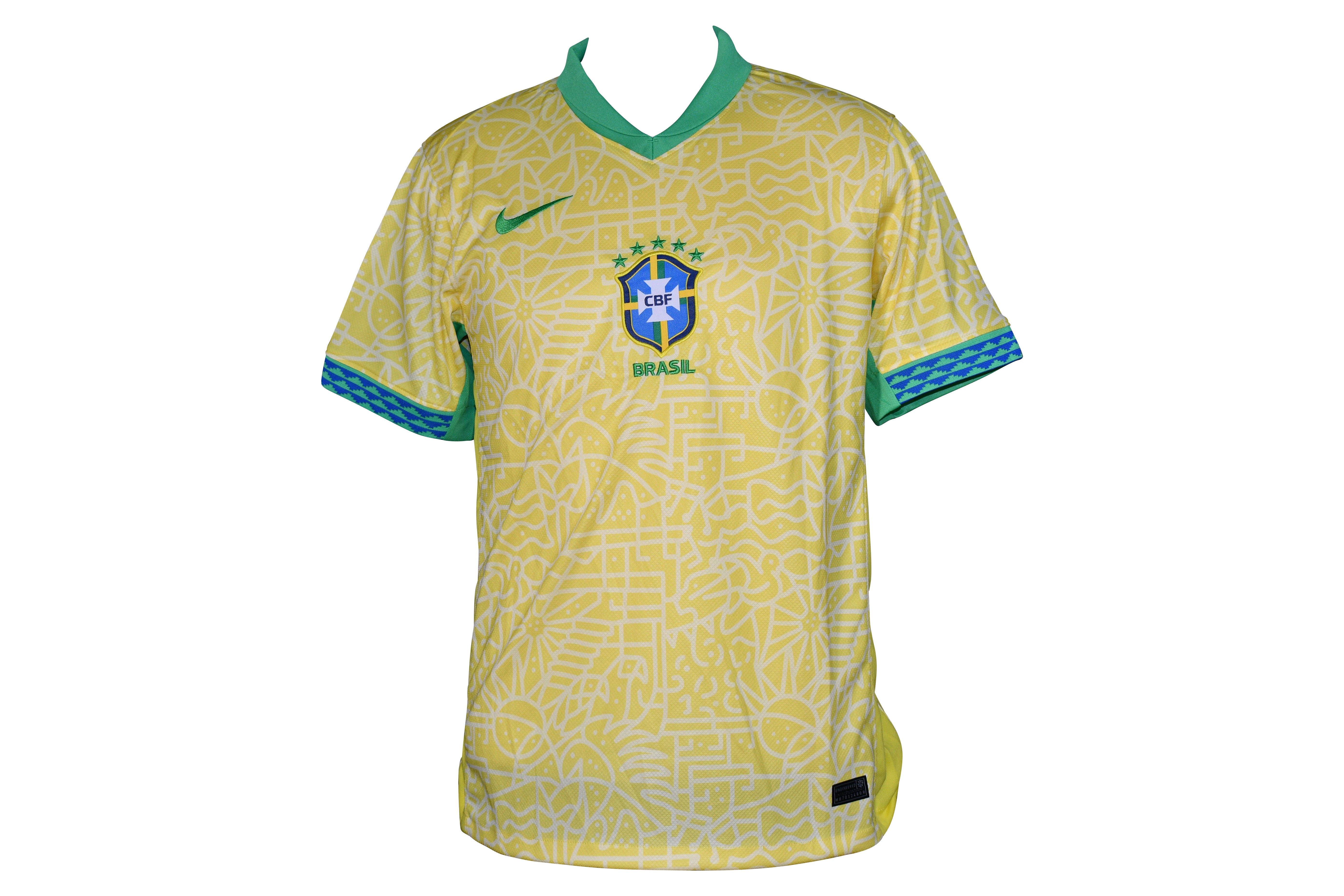 Neymar Jr. signed Brazil Nike Authentic Jersey