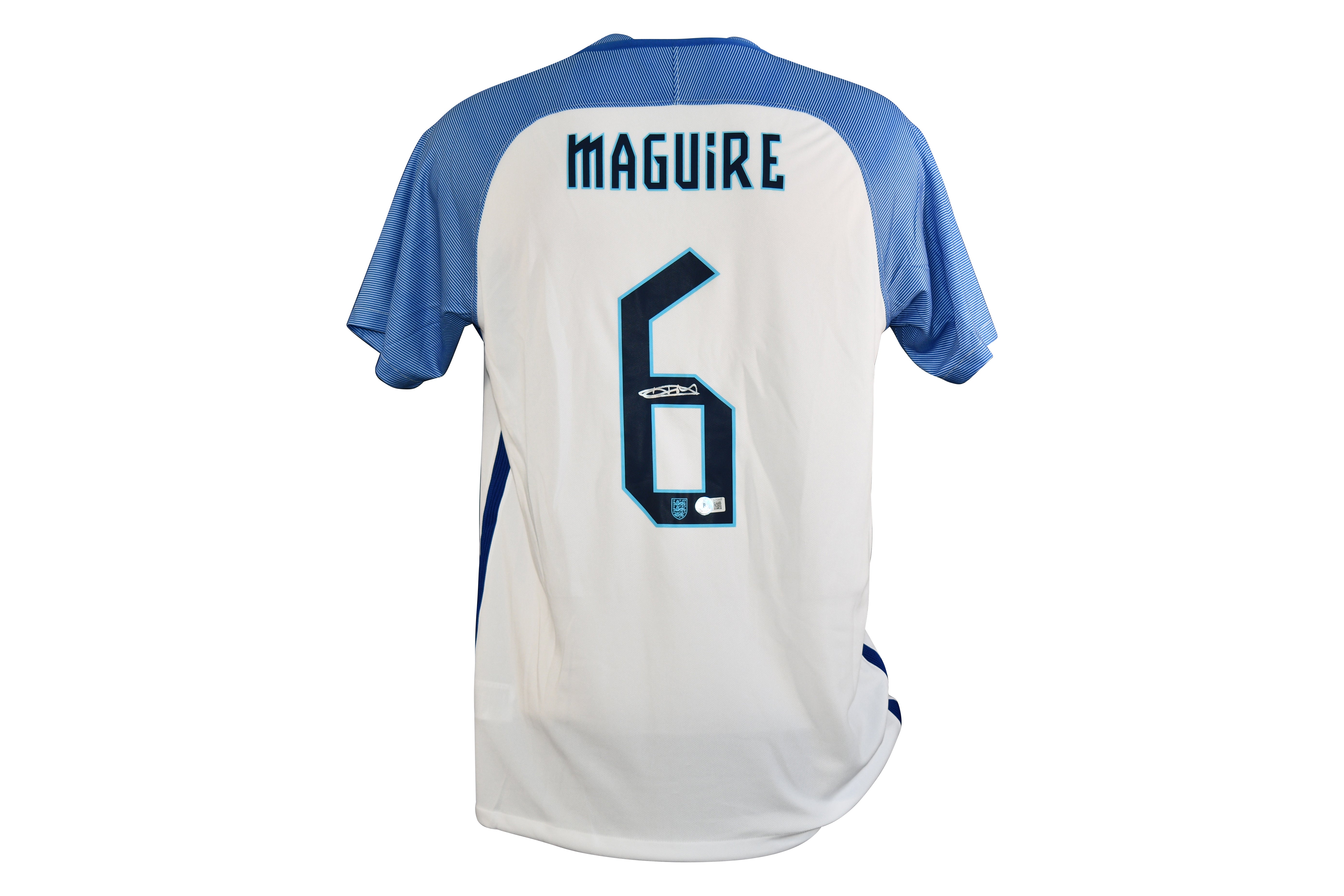 Harry Maguire Signed England Nike Authentic Jersey