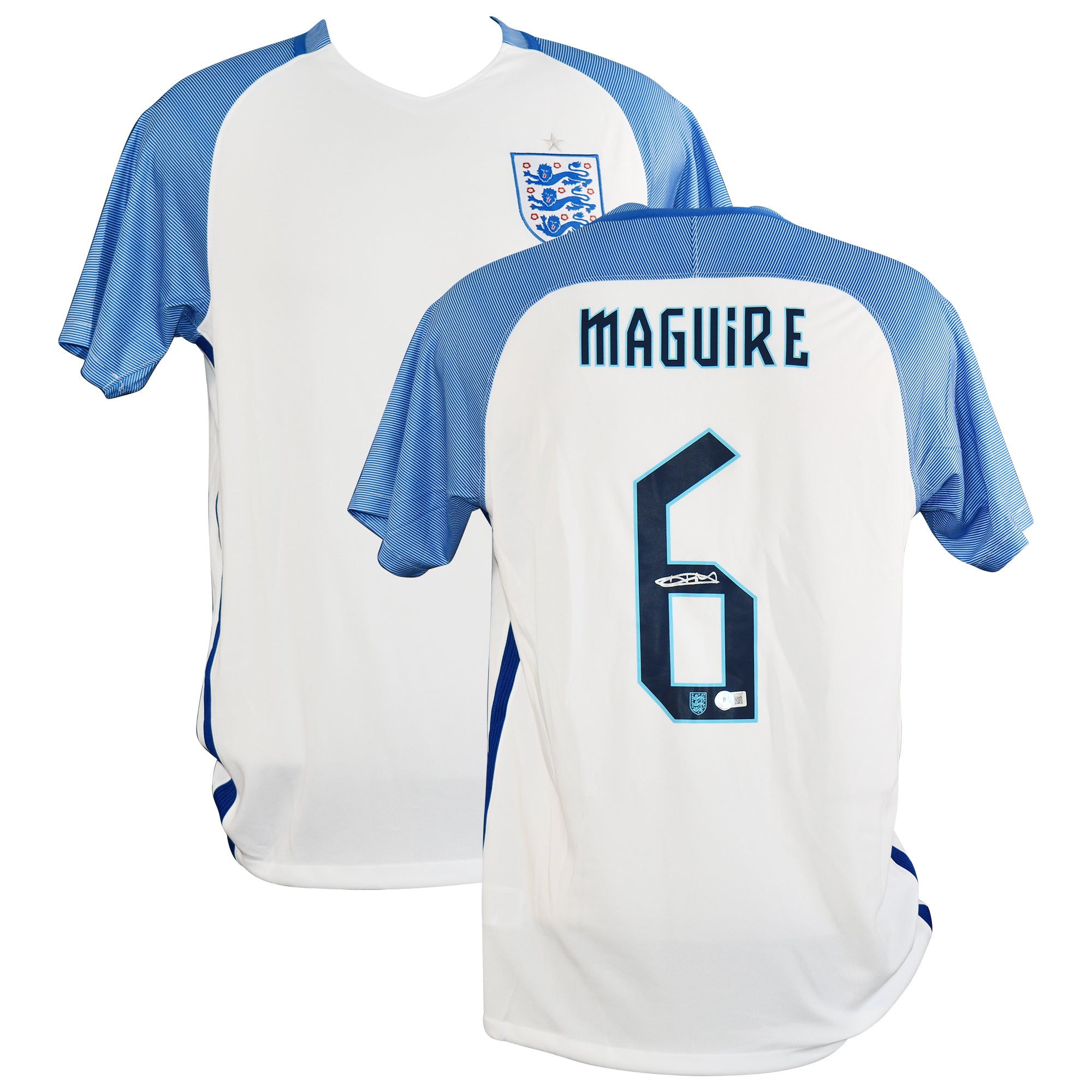 Harry Maguire Signed England Nike Authentic Jersey