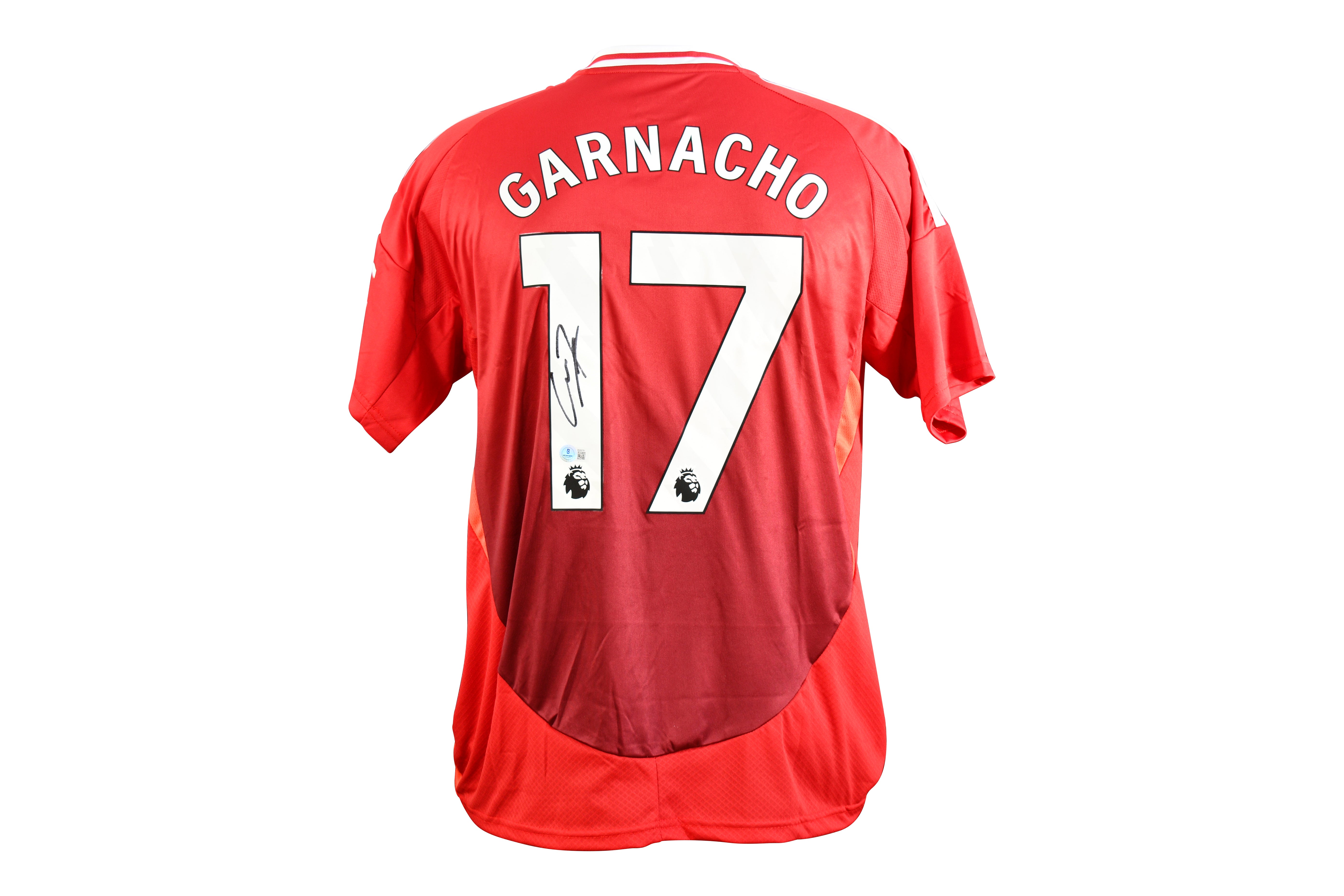 Alejandro Garnacho Signed Manchester United Adidas Authentic Jersey