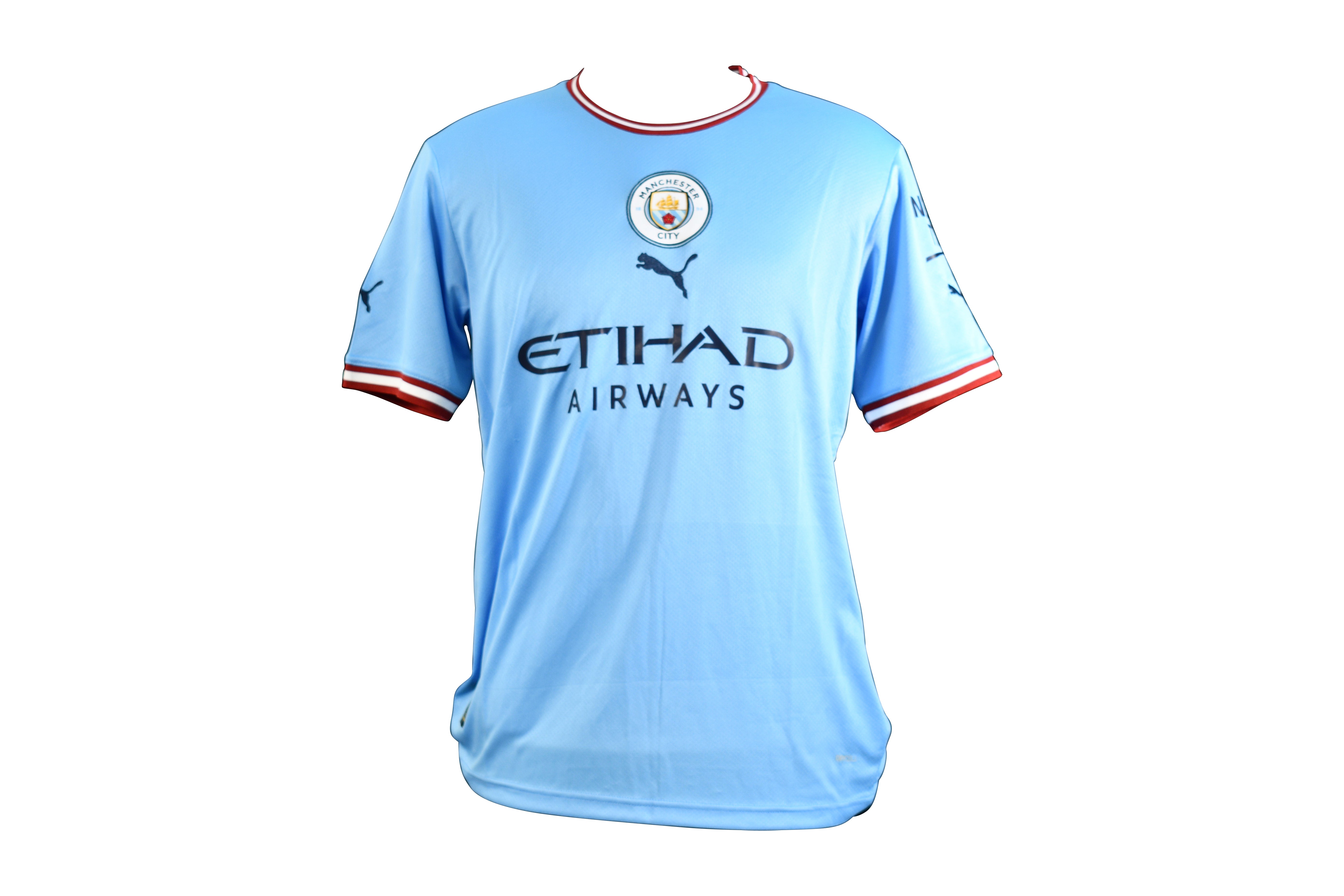 Phil Foden Signed Manchester City F.C. Puma Authentic Jersey