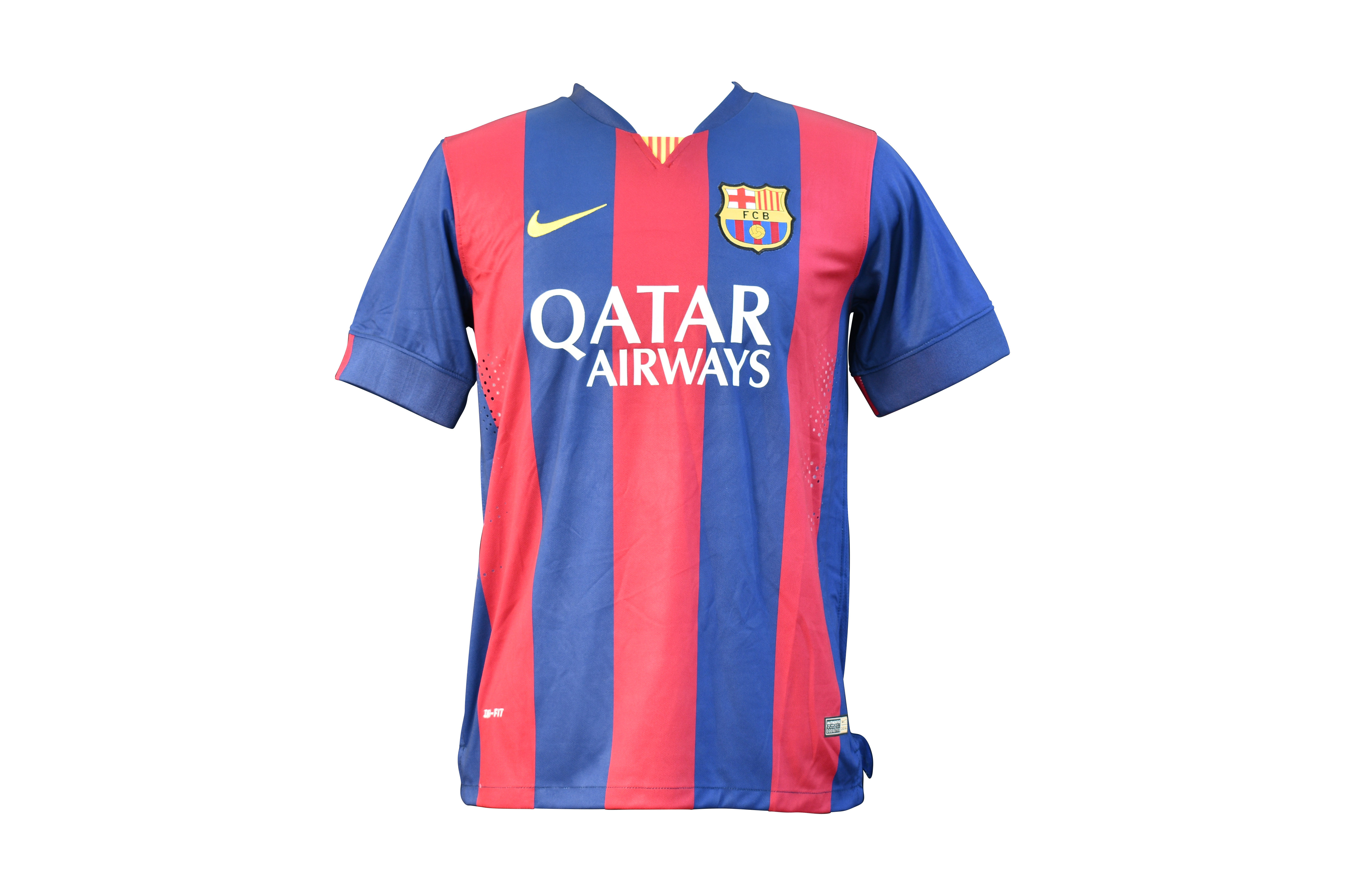Xavi Hernandez Signed Barcelona Jersey