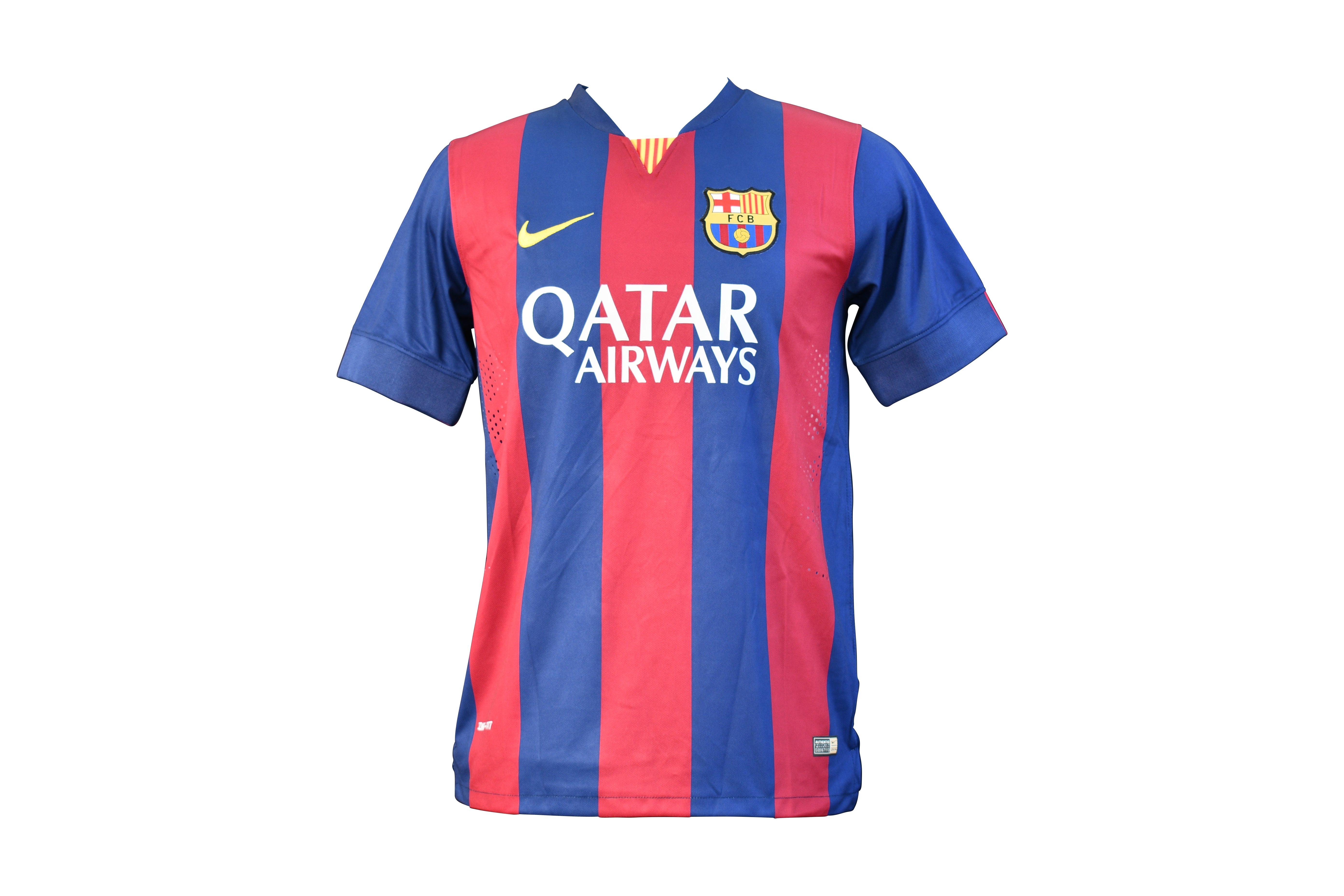 Pedro Signed FC Barcelona Nike Authentic Jersey