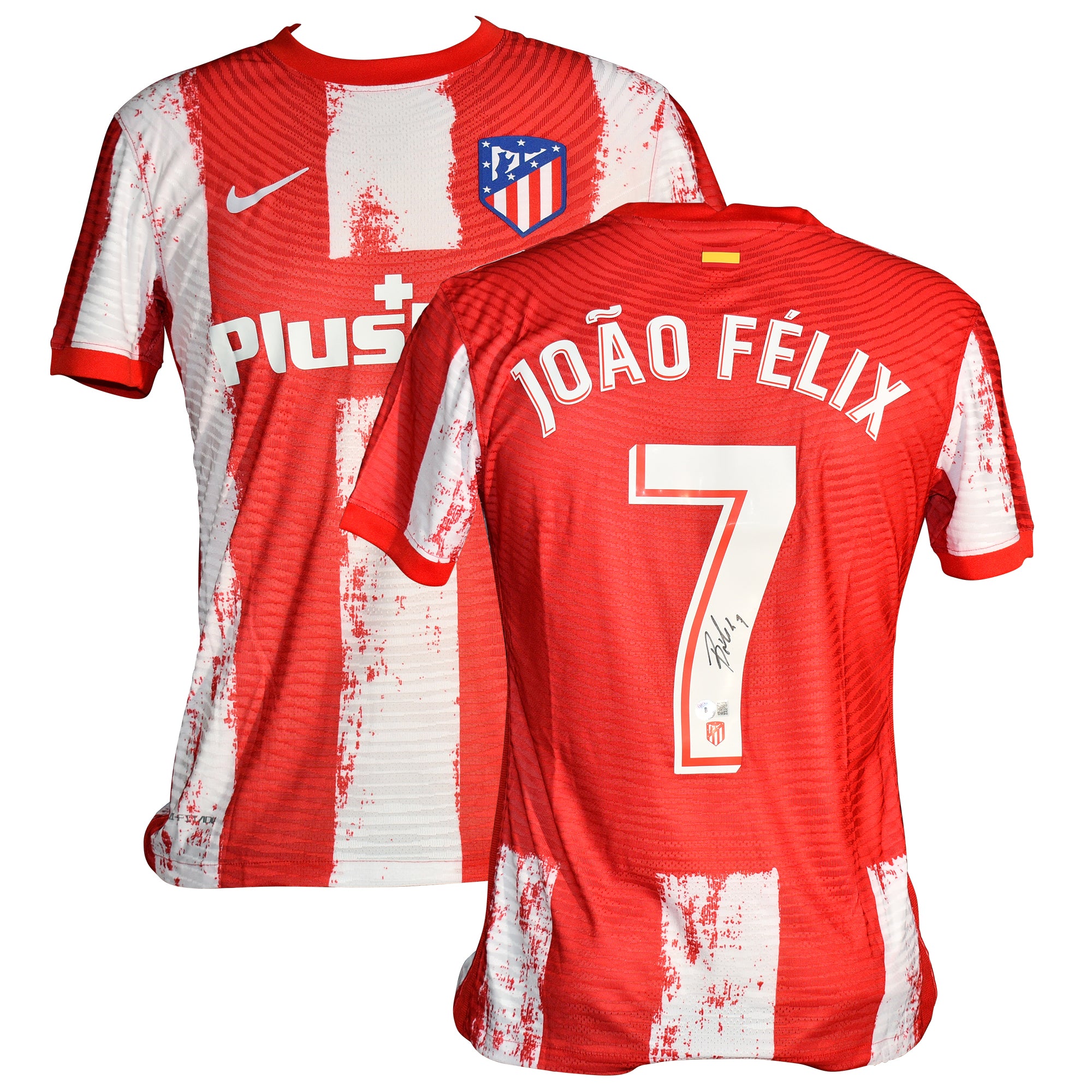 Joao Felix Signed Atletico Madrid Nike Authentic Jersey