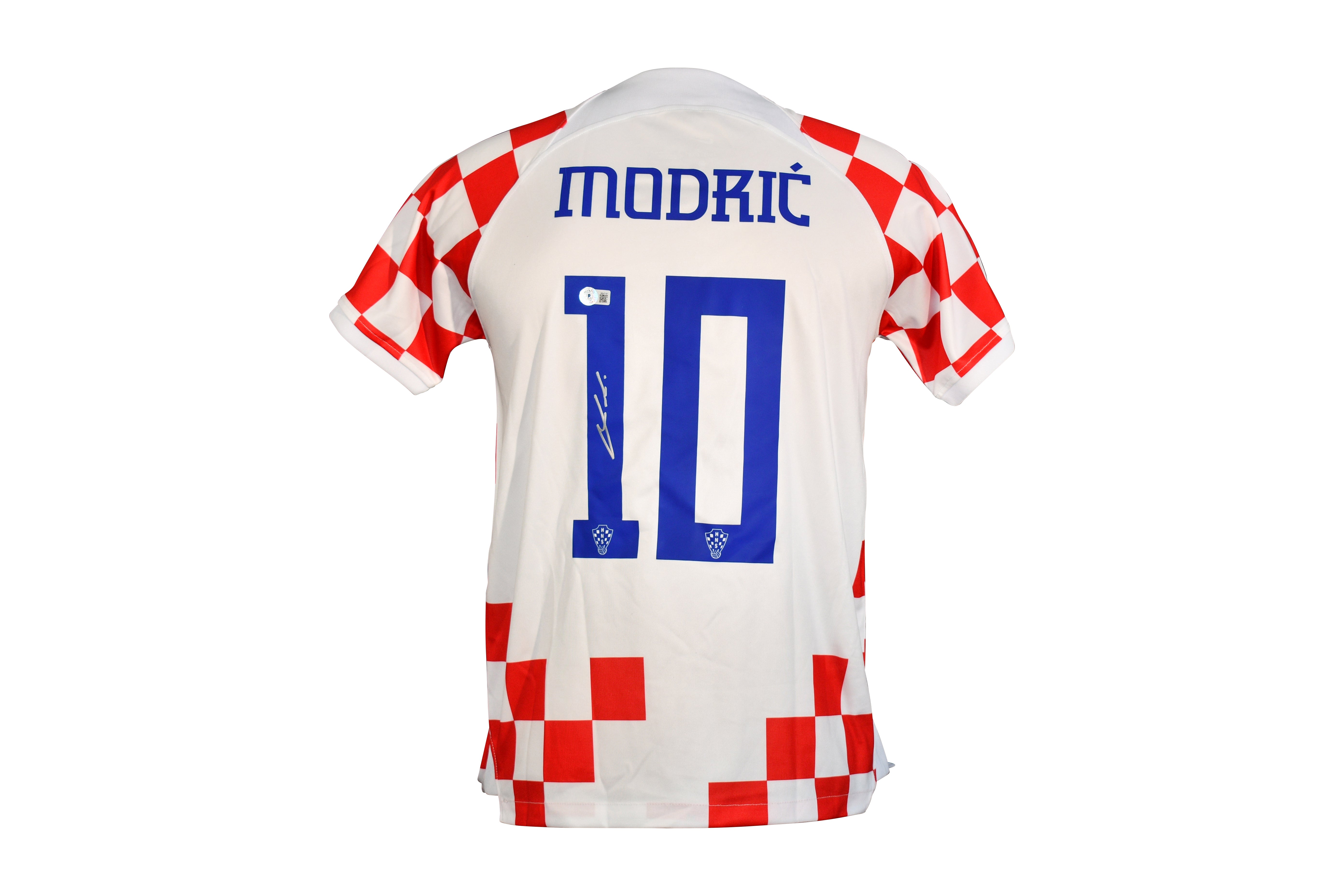 Luka Modric Signed Croatia Nike Authentic Jersey