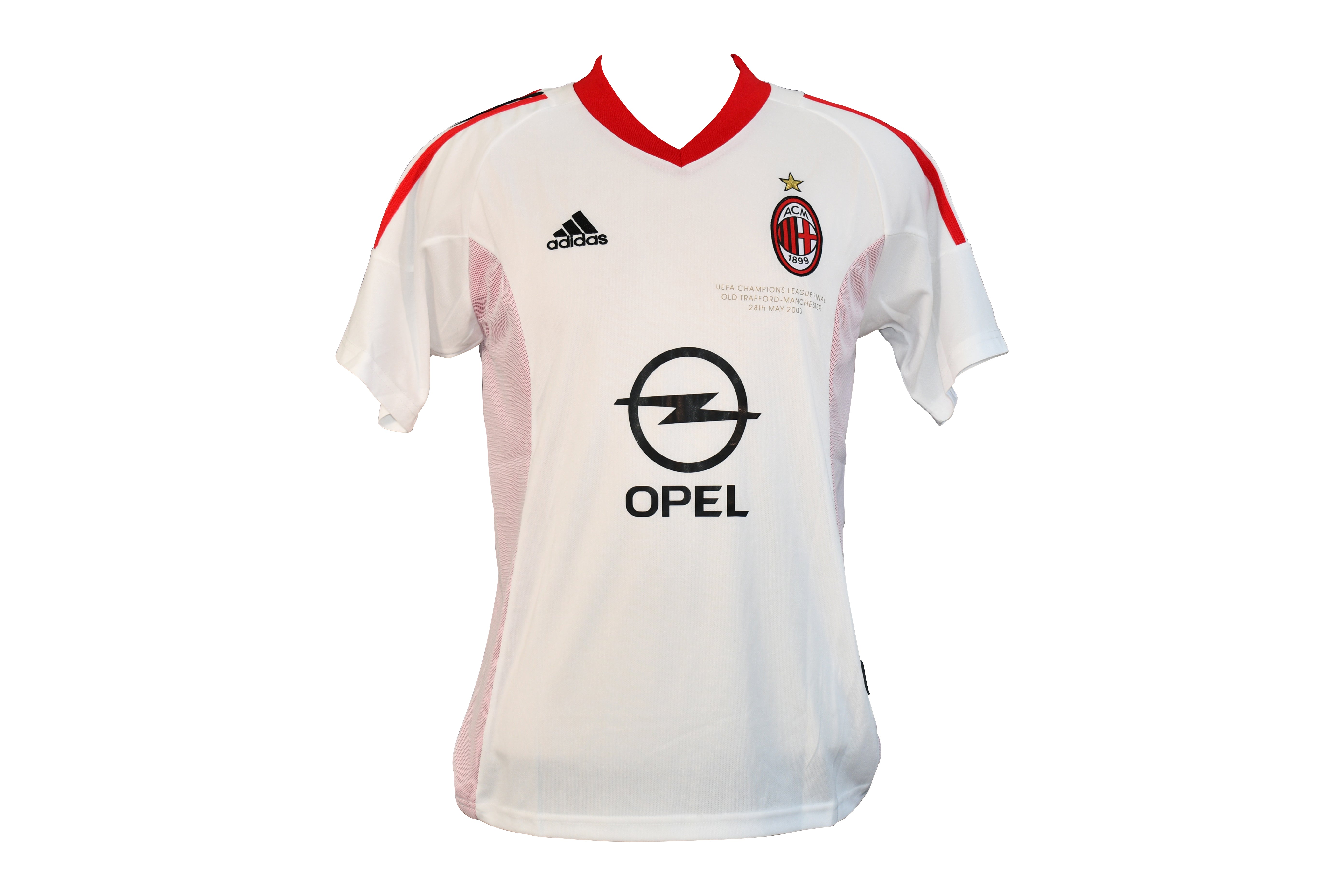 Andriy Shevchenko Milan AC Signed 2003 UCL Final Jersey