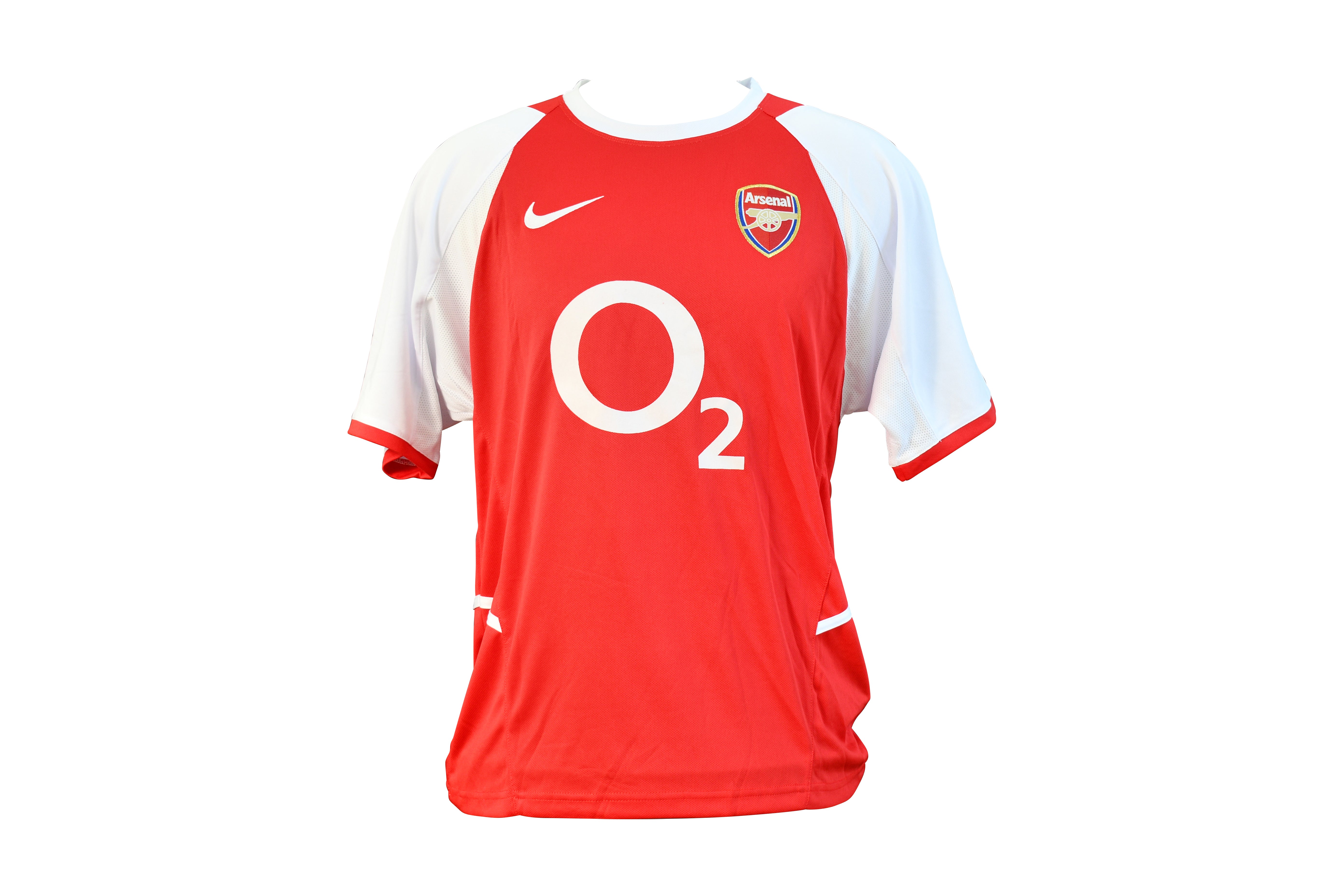 Patrick Vieira Signed Arsenal Nike Authentic Jersey