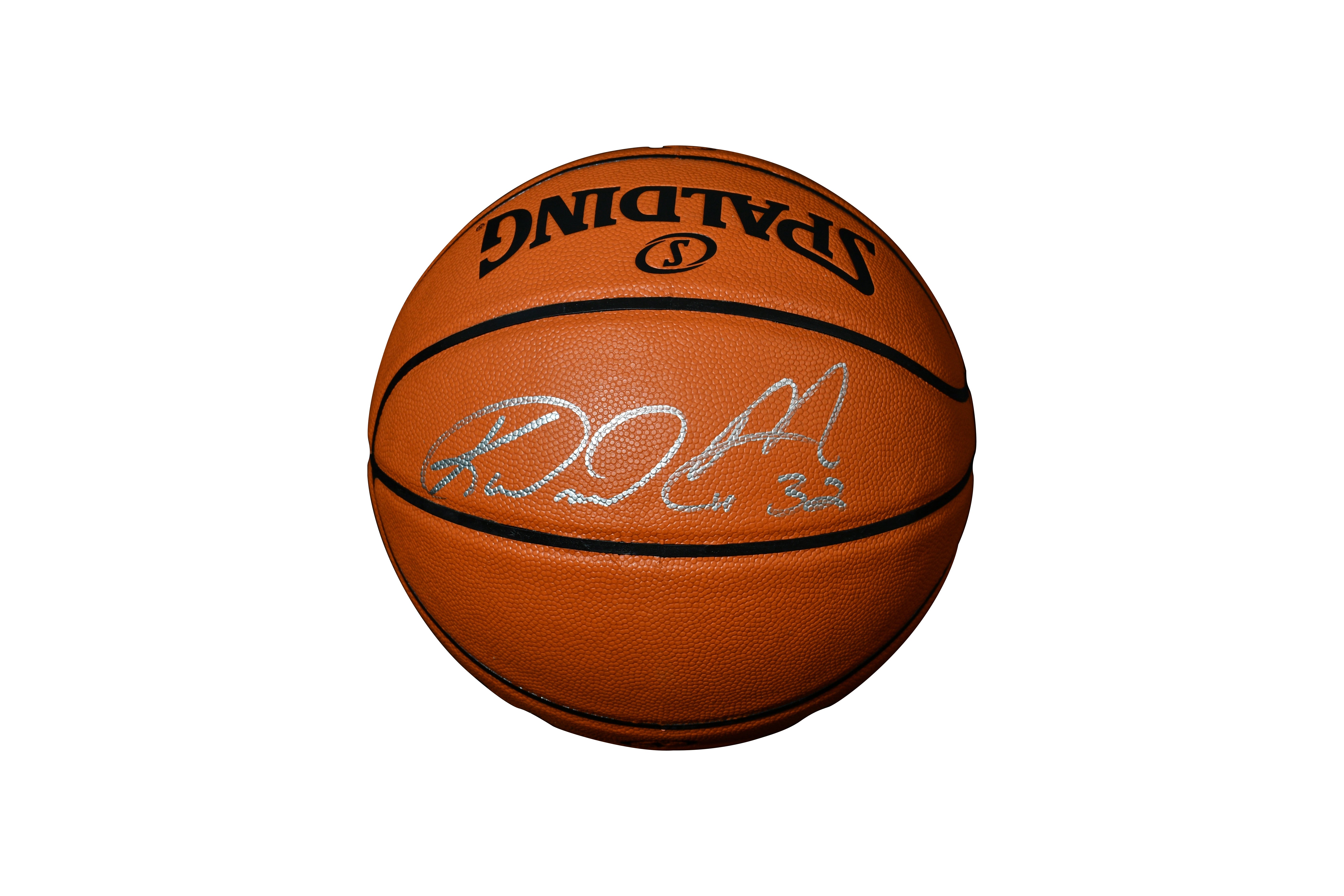 Karl Malone signed NBA Basketball