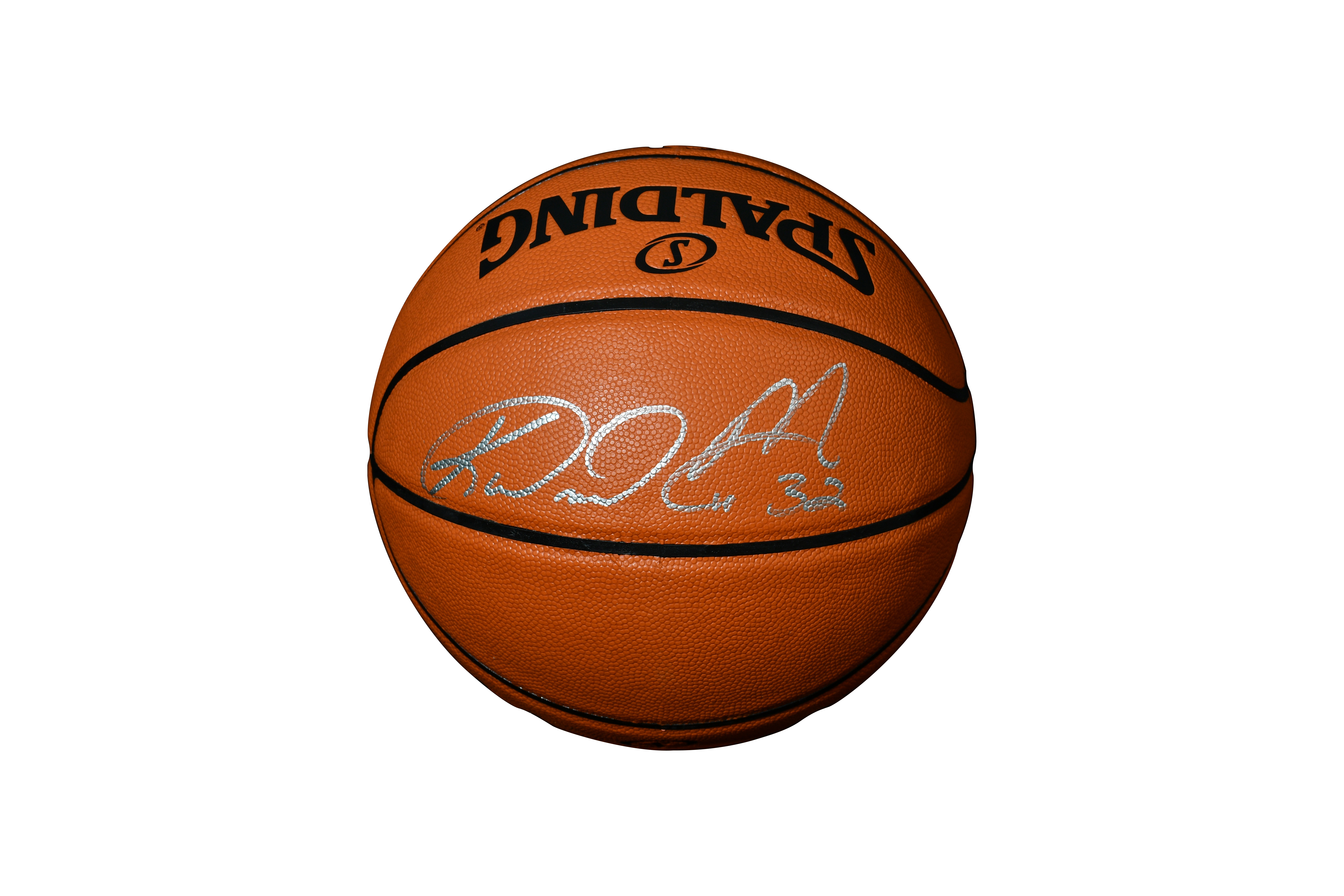 Karl Malone signed NBA Basketball