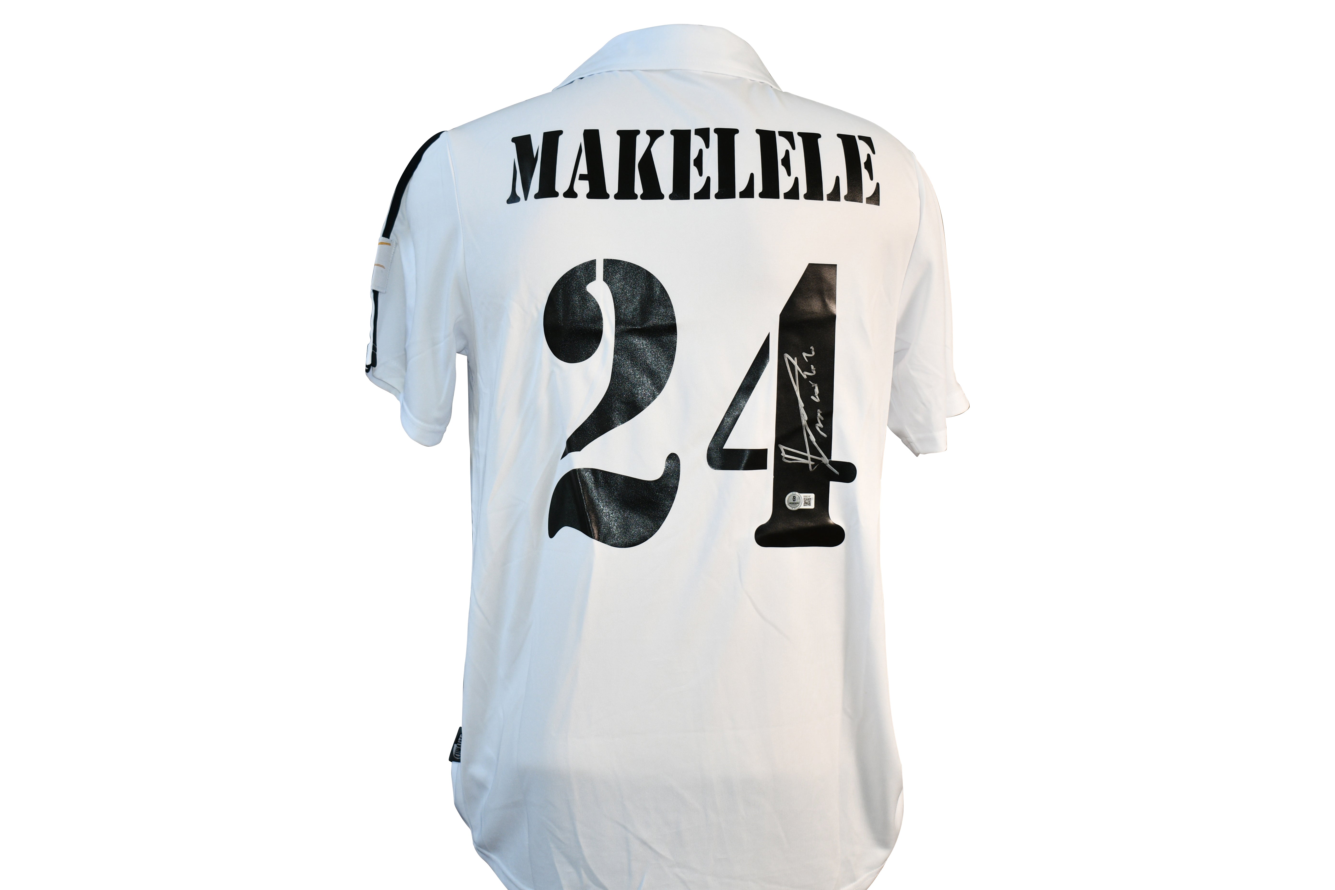 Claude Makélélé Signed Real Madrid Authentic Jersey