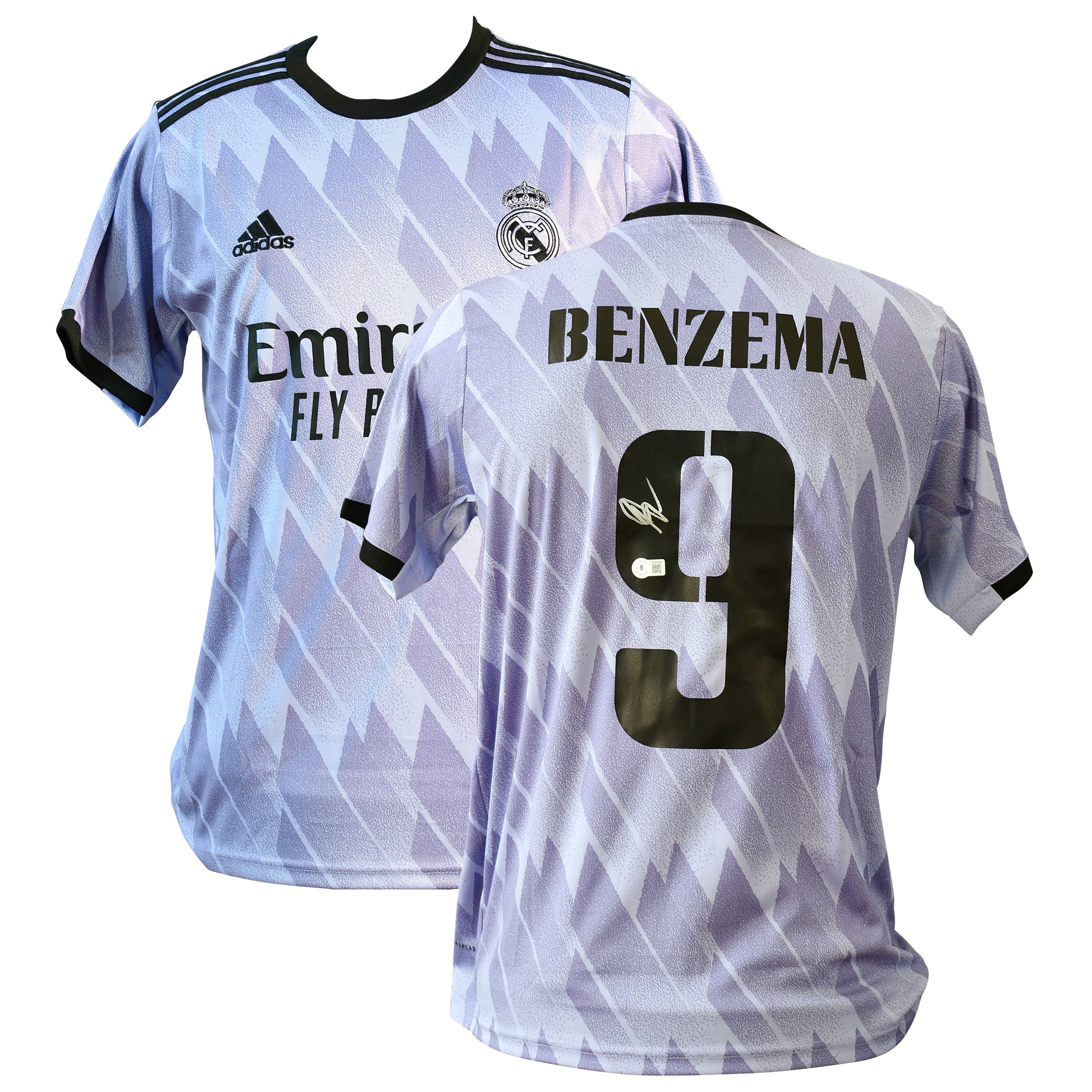 Karim Benzema Signed Real Madrid Adidas Authentic Jersey