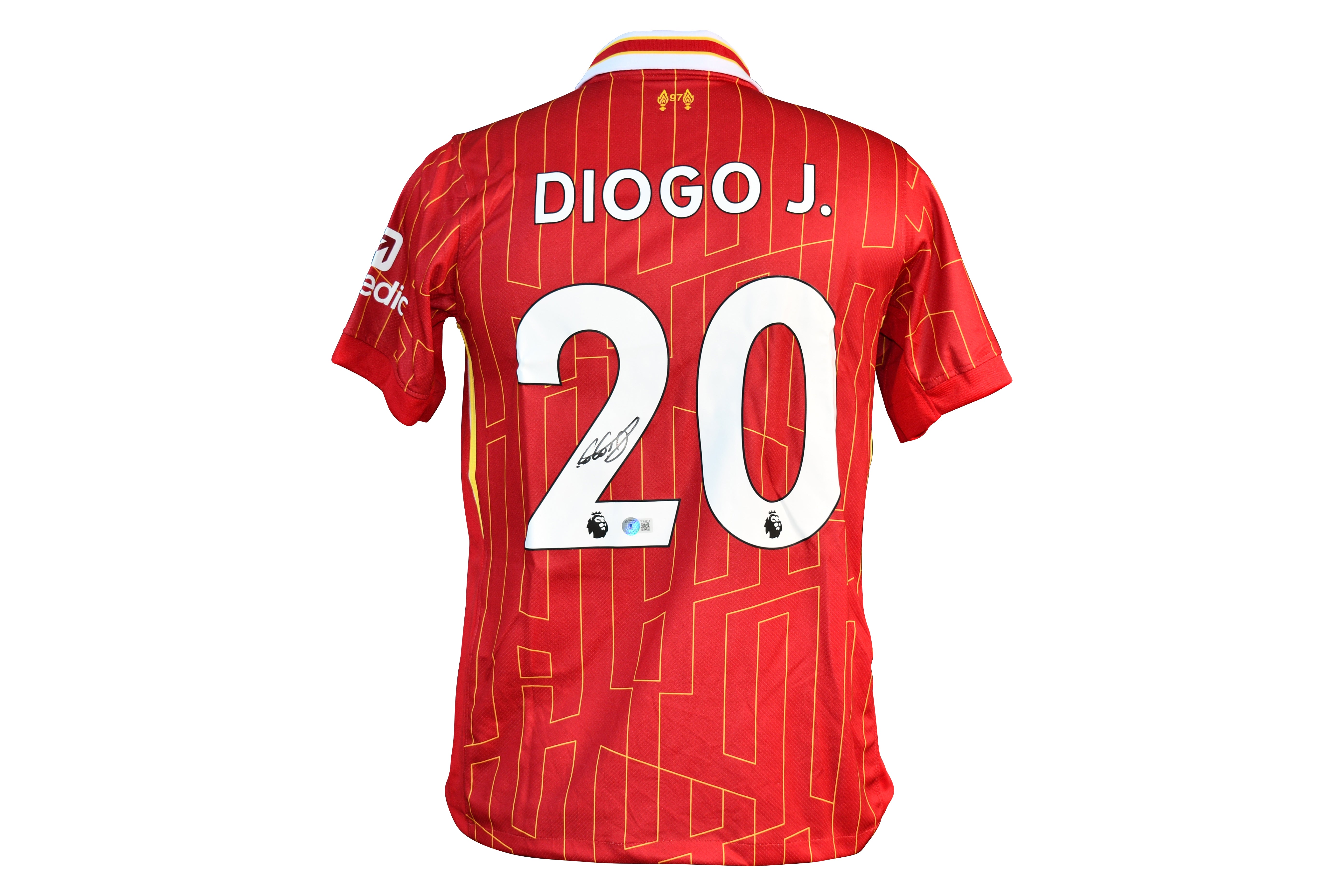 Diogo Jota Signed Liverpool Nike Authentic Jersey
