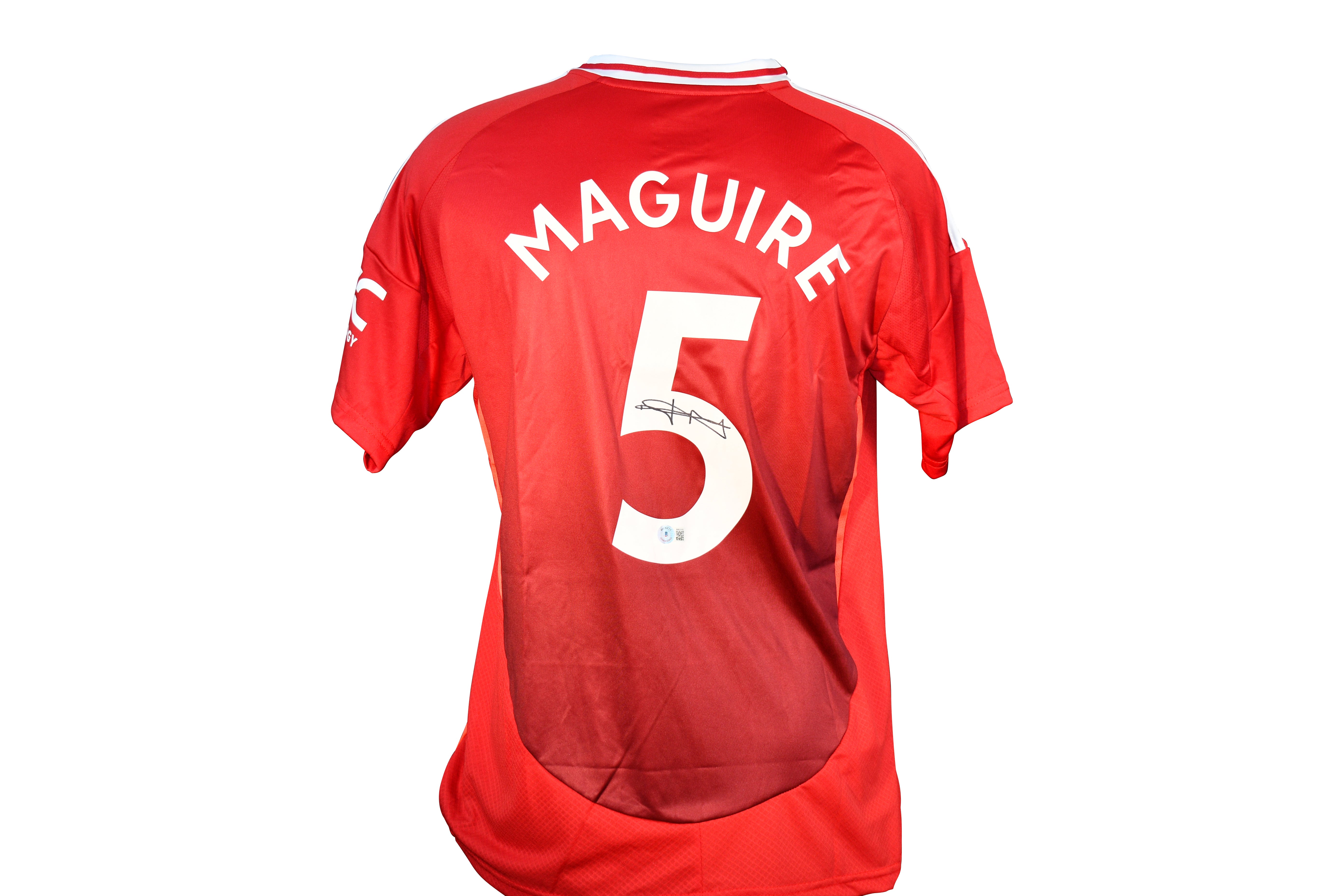 Harry Maguire Signed Manchester United Adidas Authentic Jersey