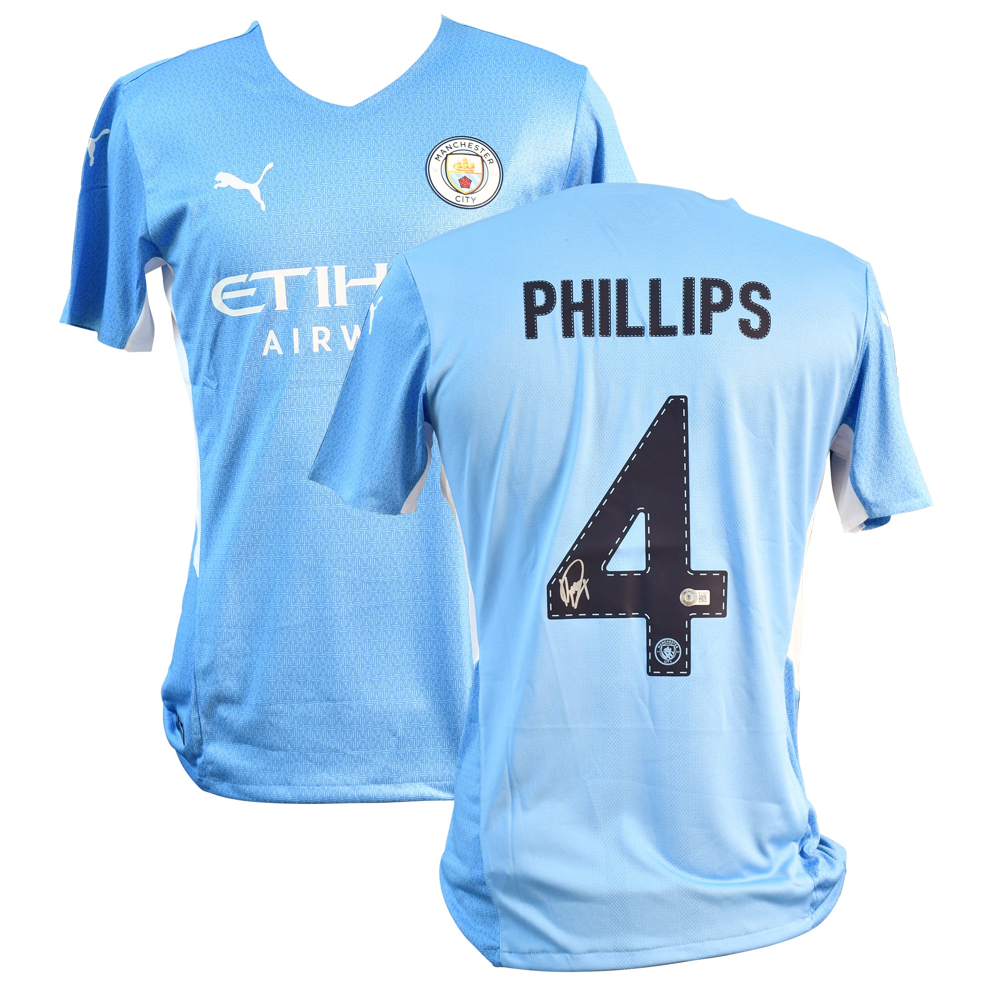 Kalvin Phillips Signed Manchester City Puma Authentic Jersey