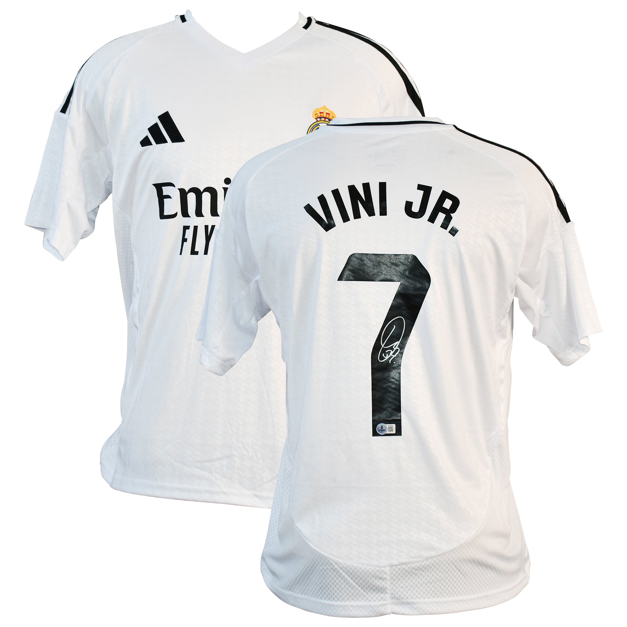 Vinicius Jr. Signed Real Madrid Home Jersey