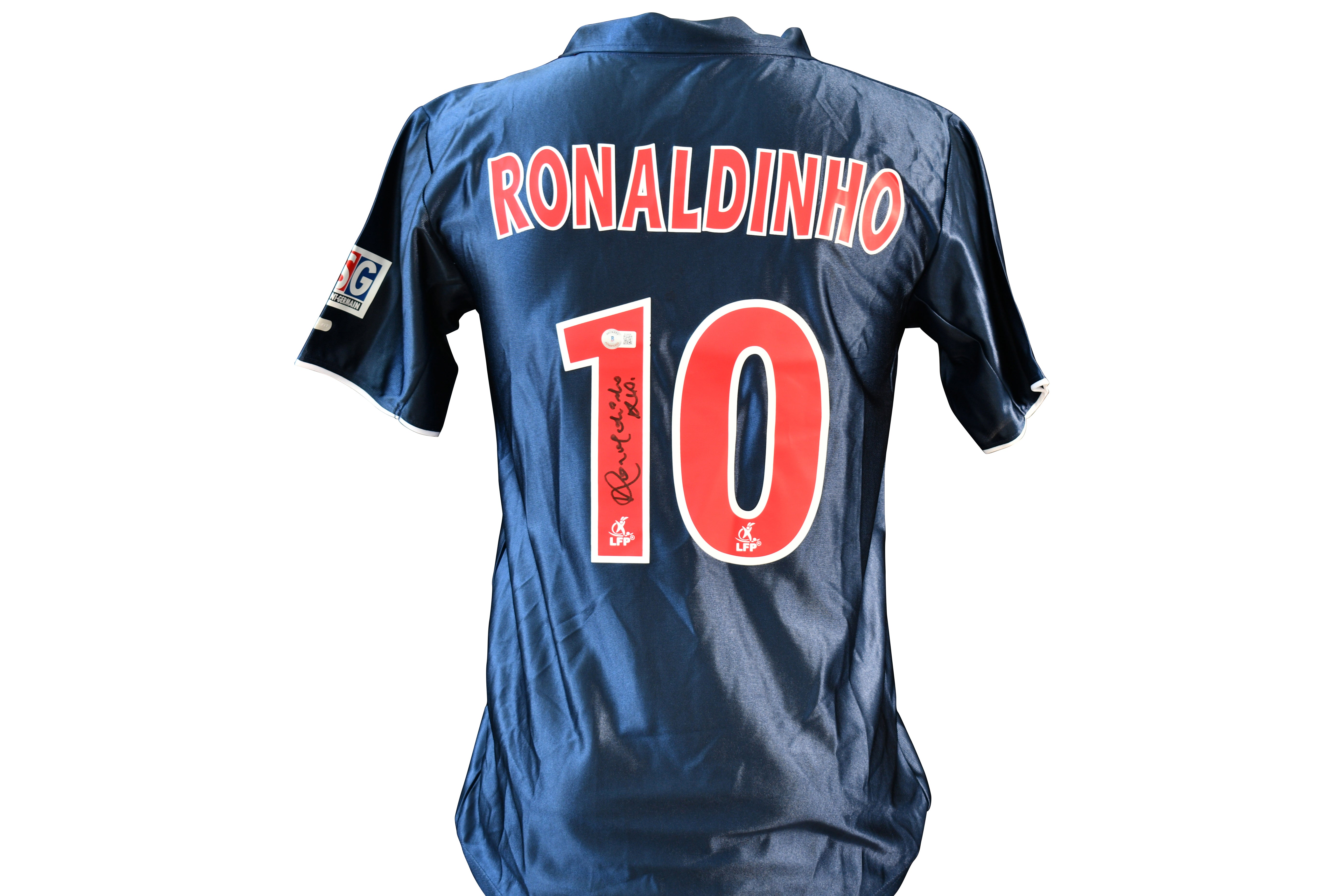 Ronaldinho Signed Paris Saint-Germain Jersey