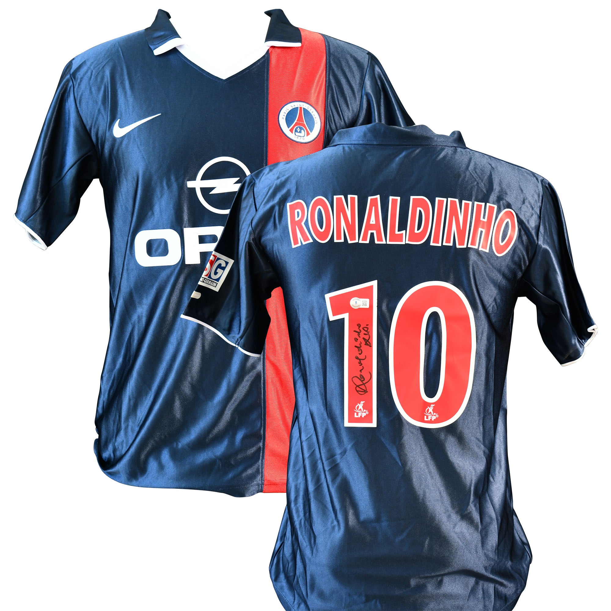 Ronaldinho Signed Paris Saint-Germain Jersey
