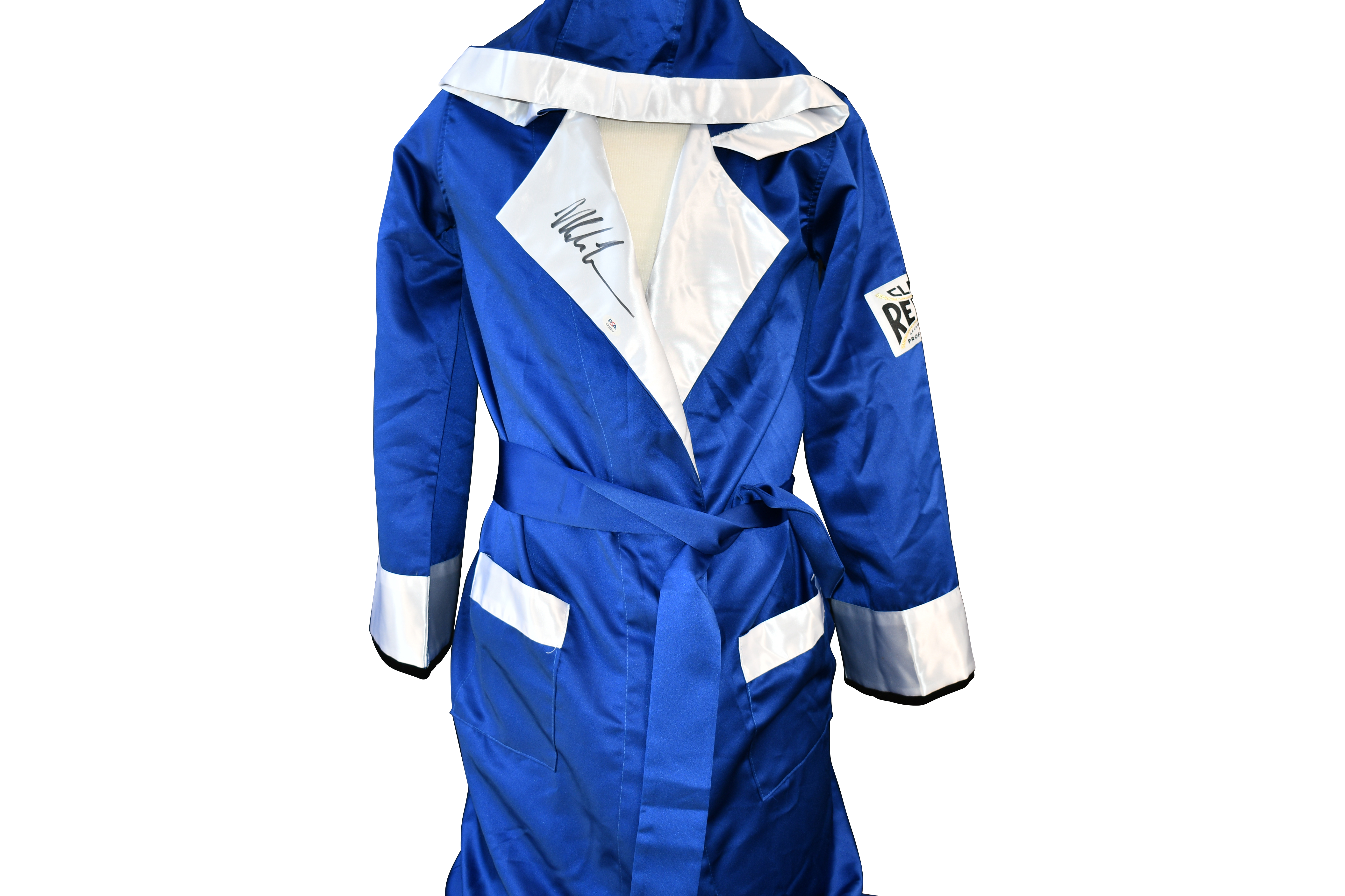 Mike Tyson Signed Cleto Reyes Boxing Robe