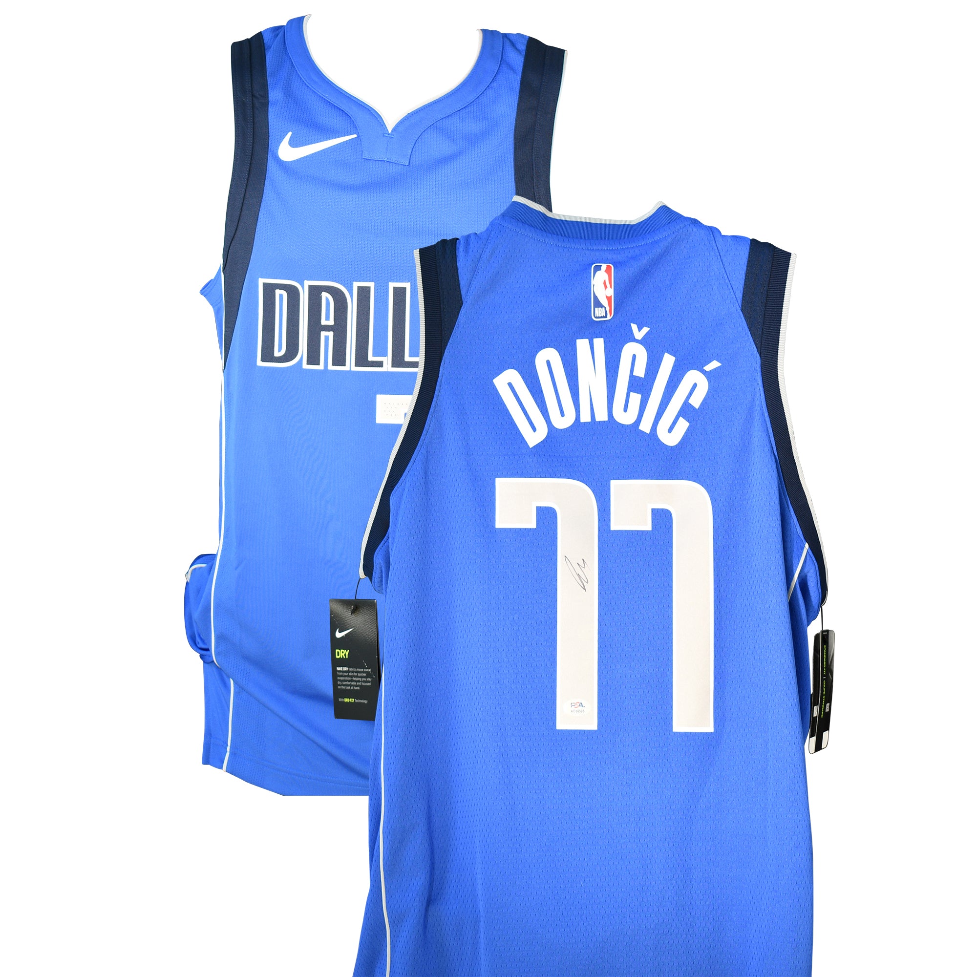 Luka Dončić Signed Mavericks Jersey