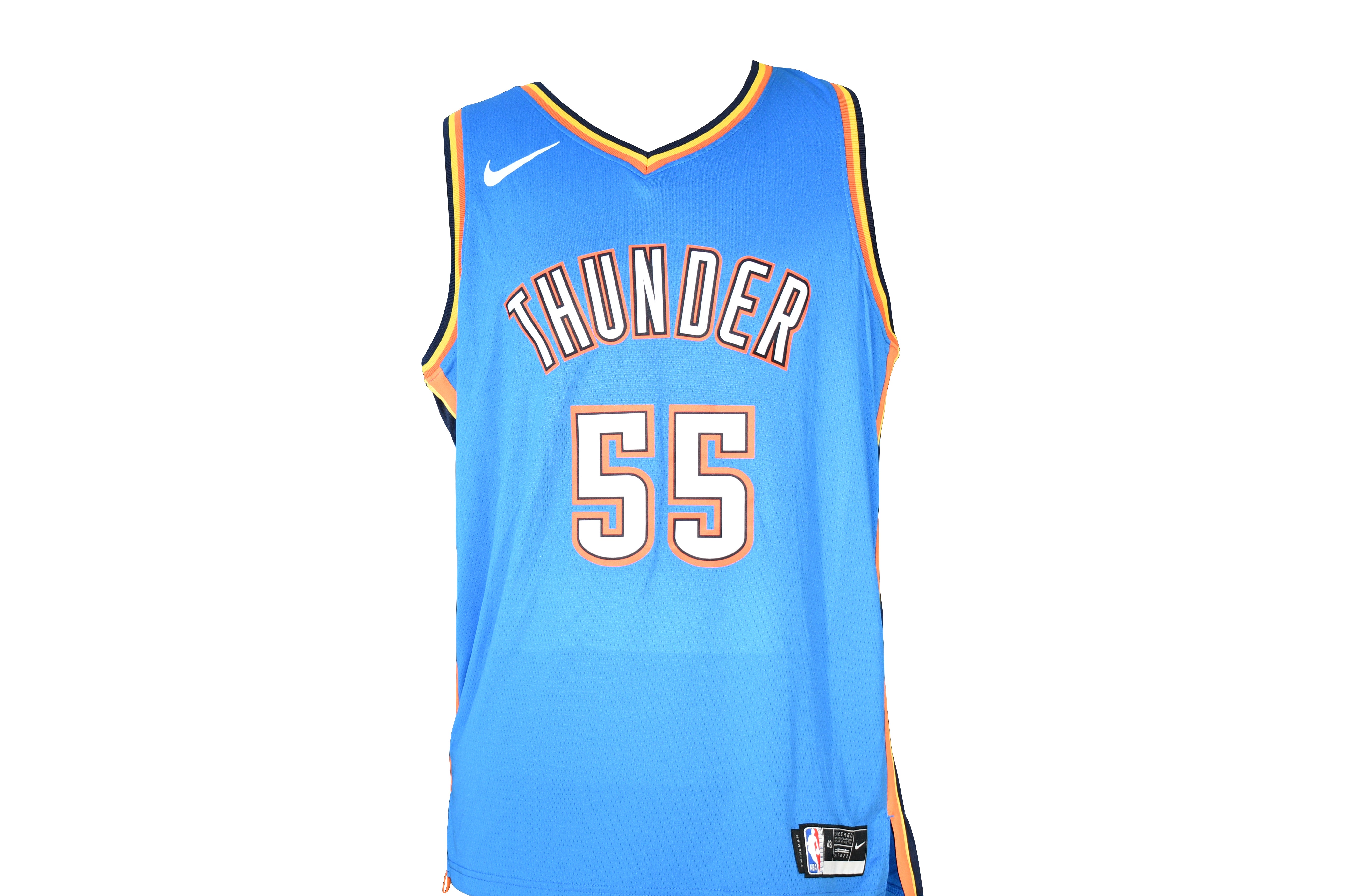 Isaiah Hartenstein Signed Oklahoma City Thunder Nike Authentic Jersey with Inscription