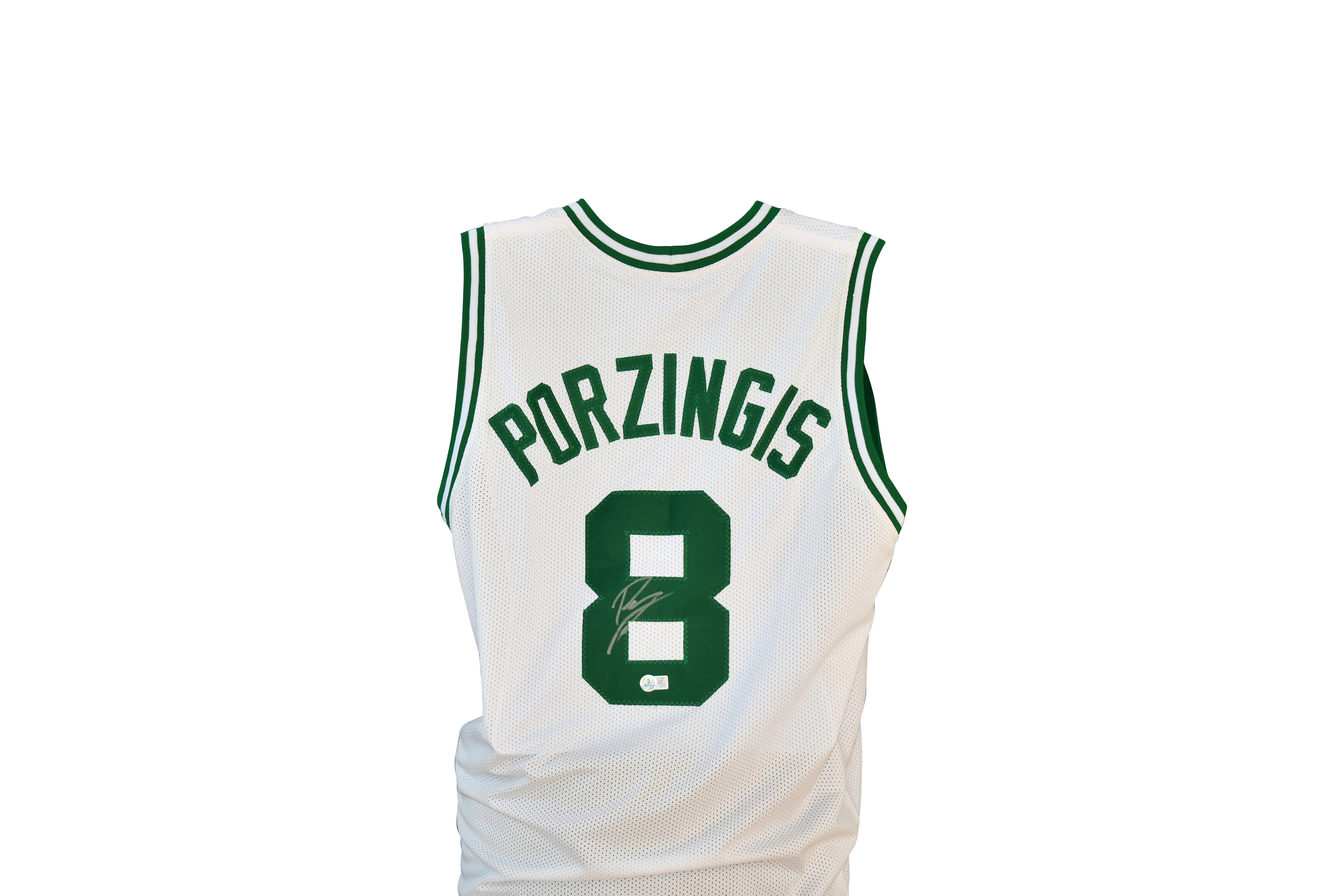 Kristaps Porzingis Signed Celtics Jersey