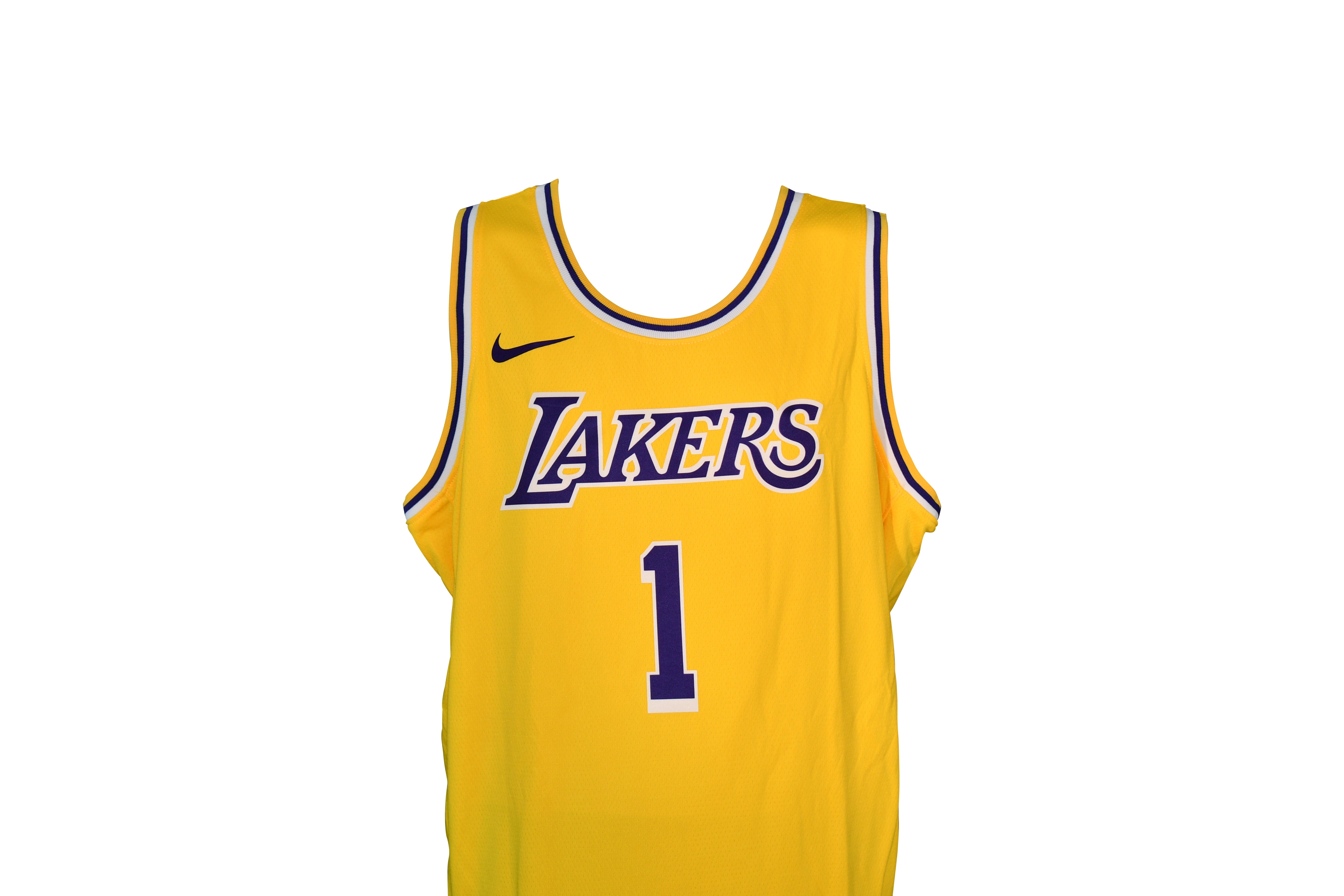 KENTAVIOUS CALDWELL-POPE SIGNED LAKERS JERSEY