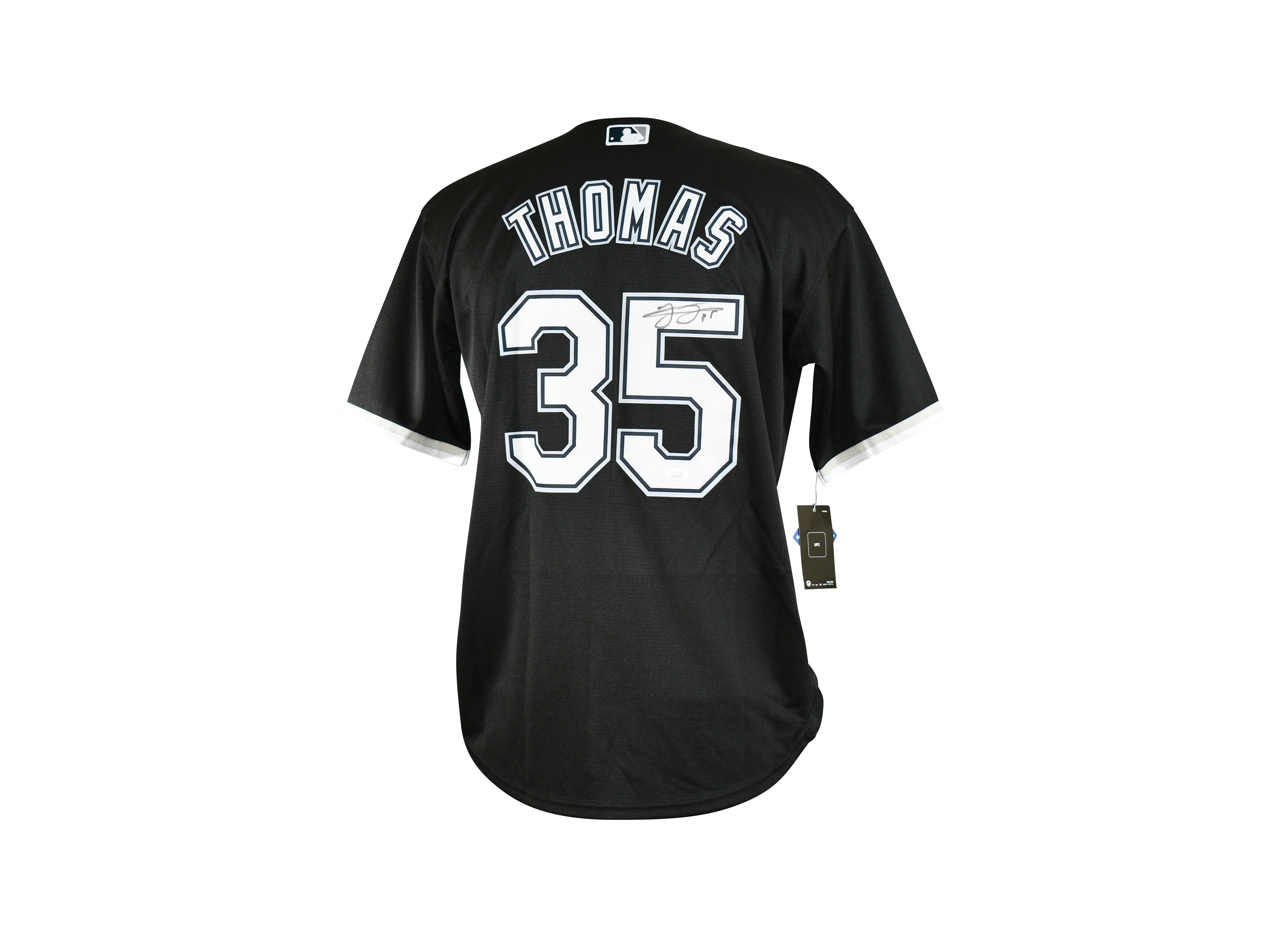 Franck Thomas Authentic black jersey certified by JSA
