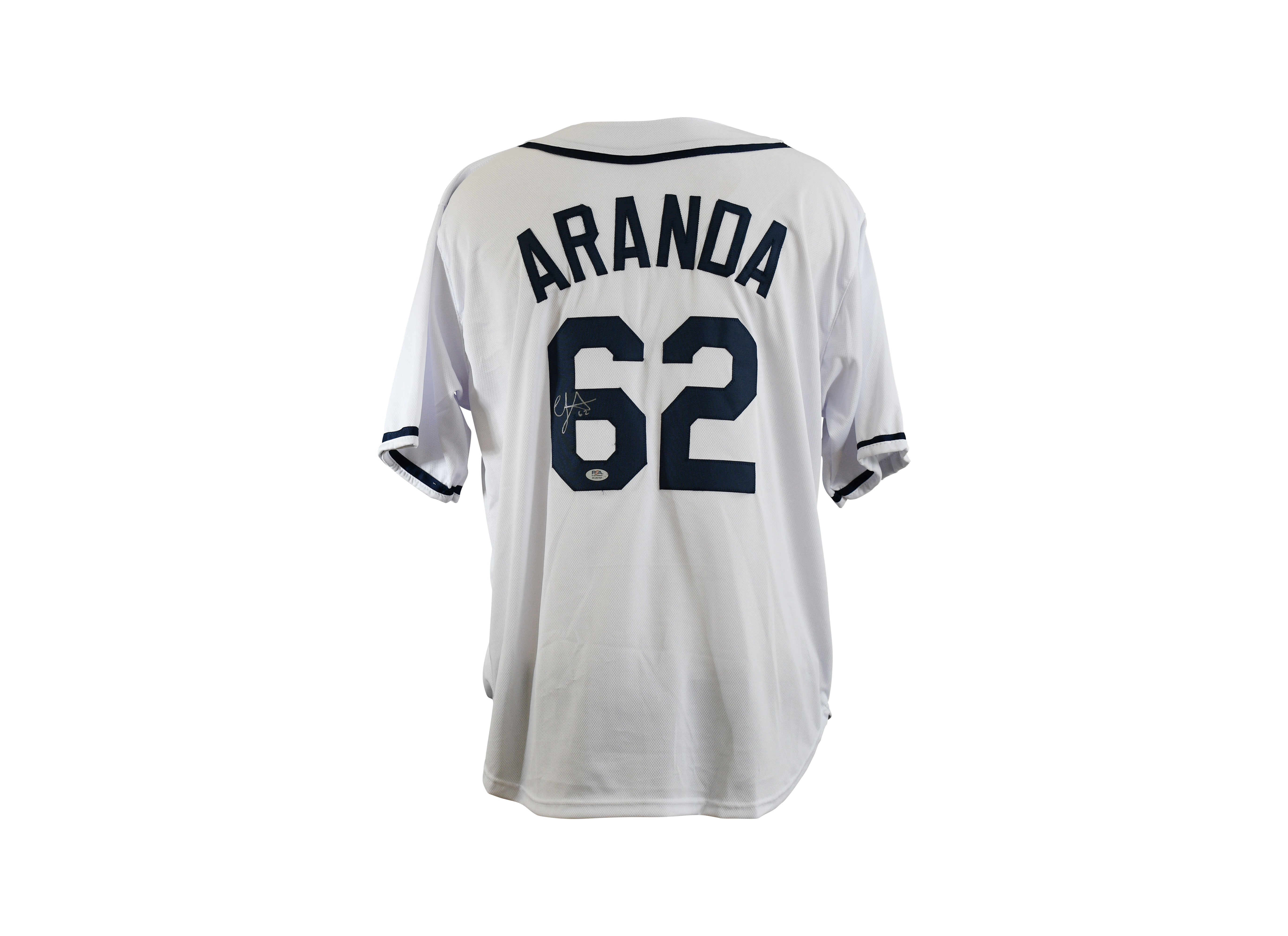Jonathan Aranda Signed Tampa Bay Rays Jersey