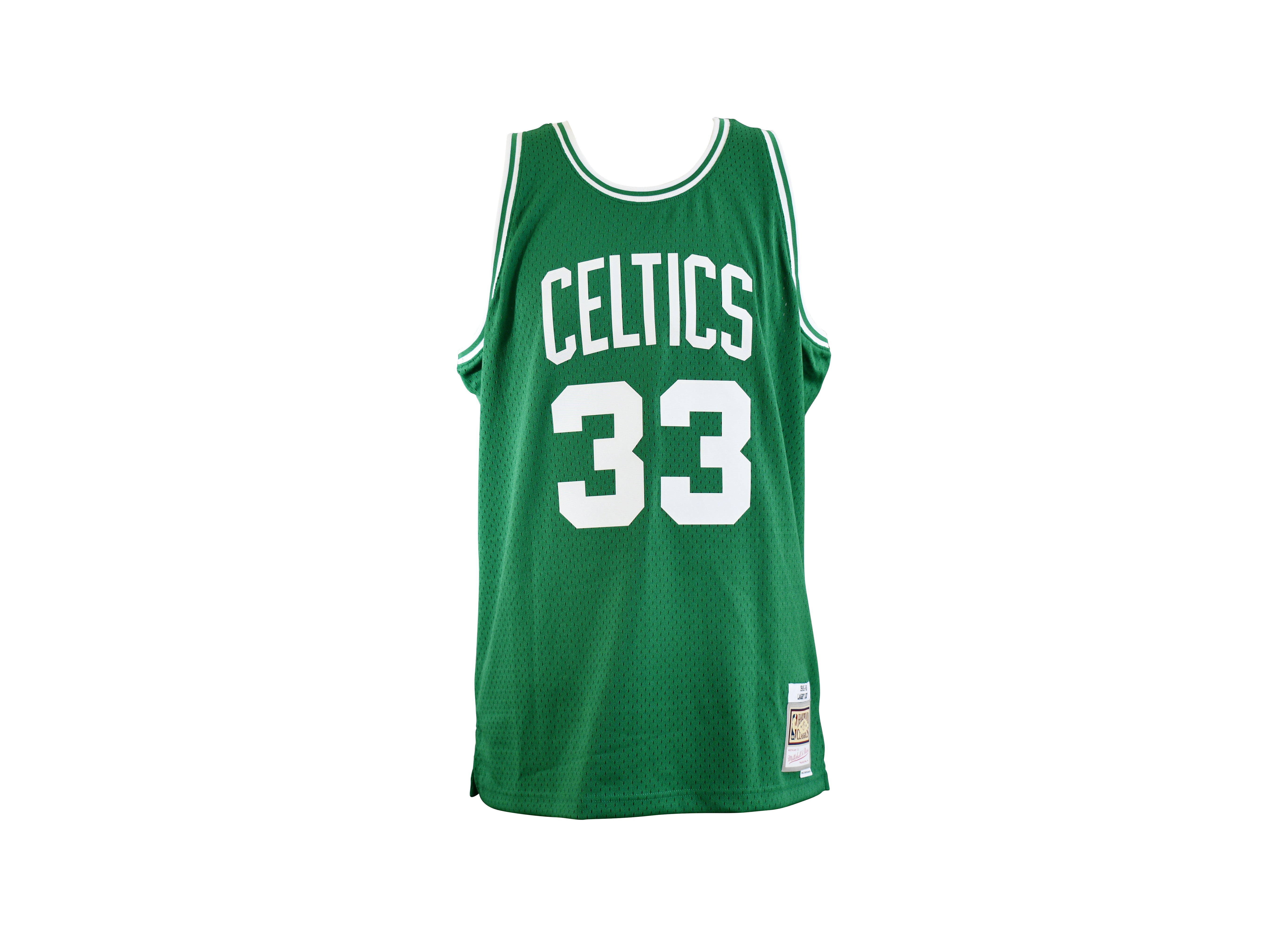Larry Bird Signed Boston Celtics Mitchell & Ness Jersey
