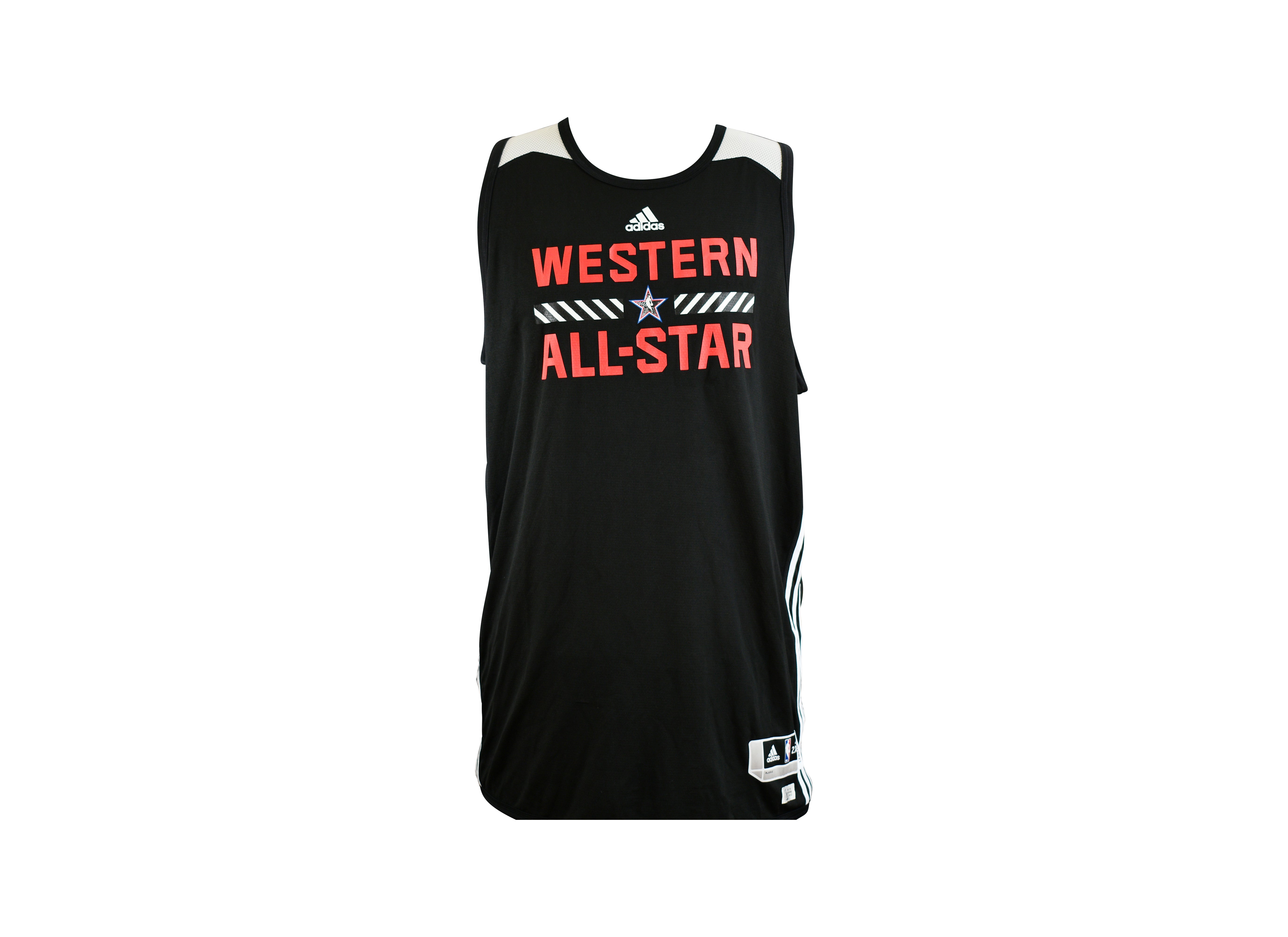 Kobe Bryant Signed 2015 All-Star Practice Worn Uniform