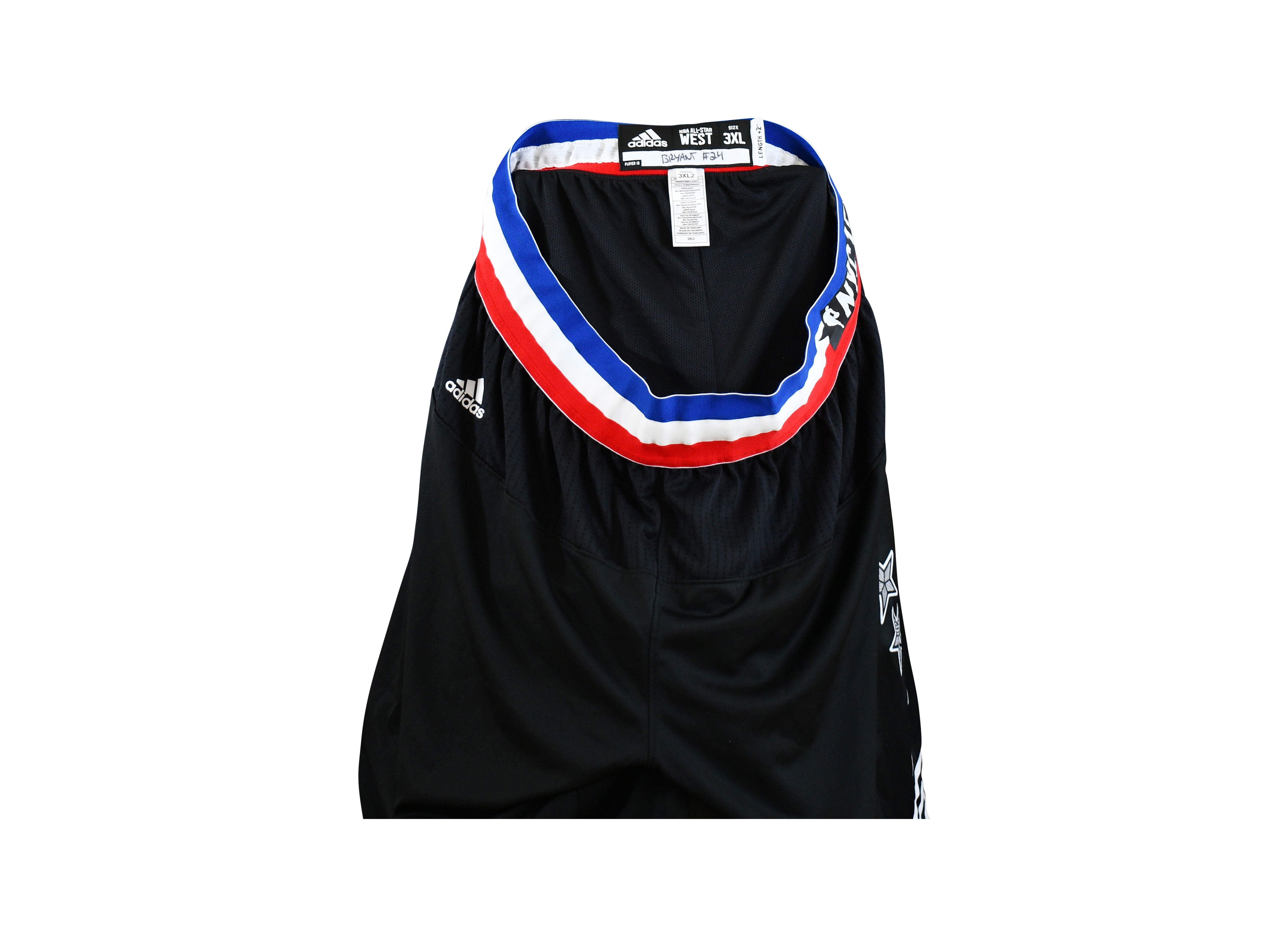 Kobe Bryant Signed 2015 All-Star Practice Worn Uniform