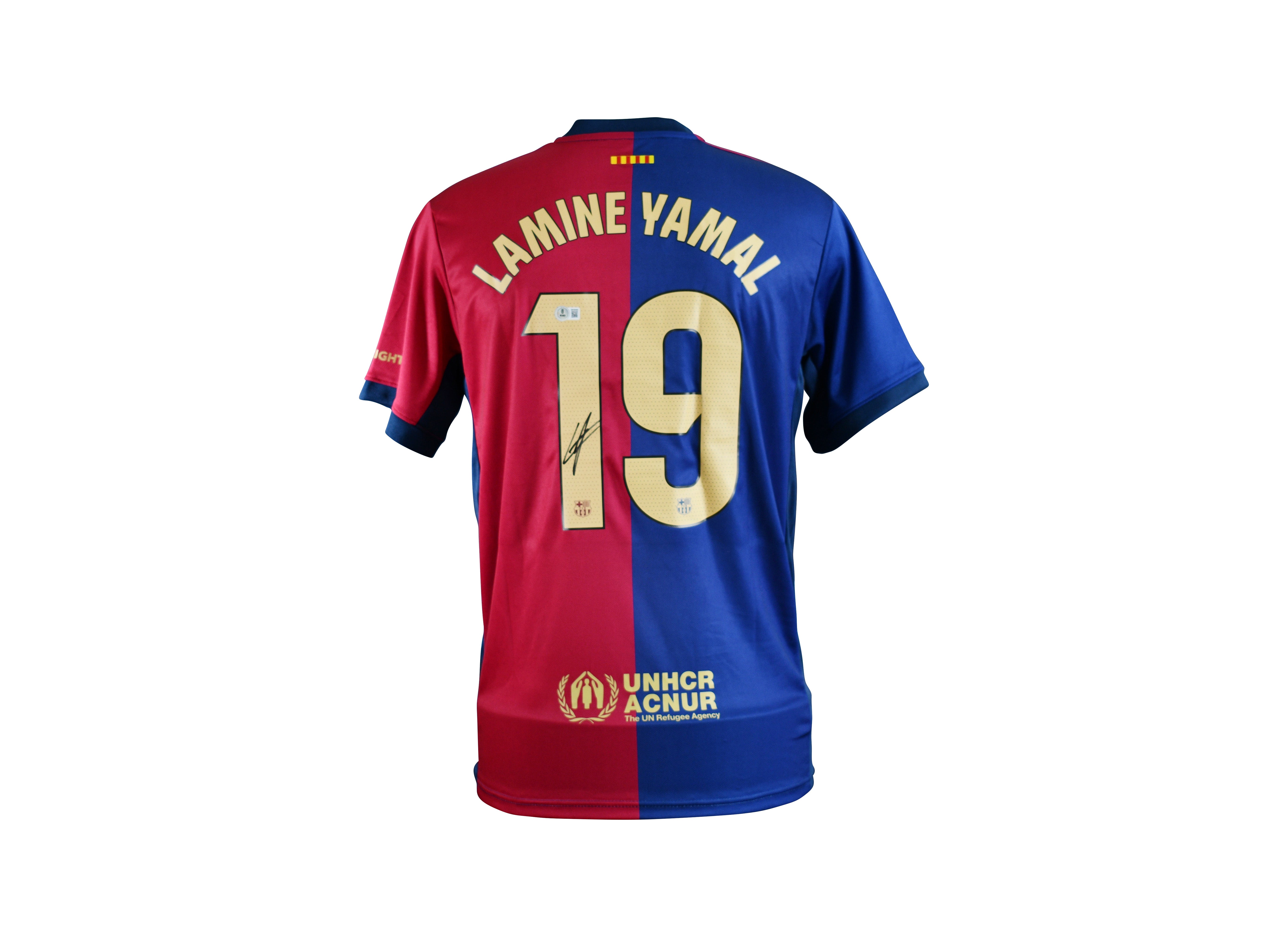 Lamine Yamal Signed Barcelona Jersey