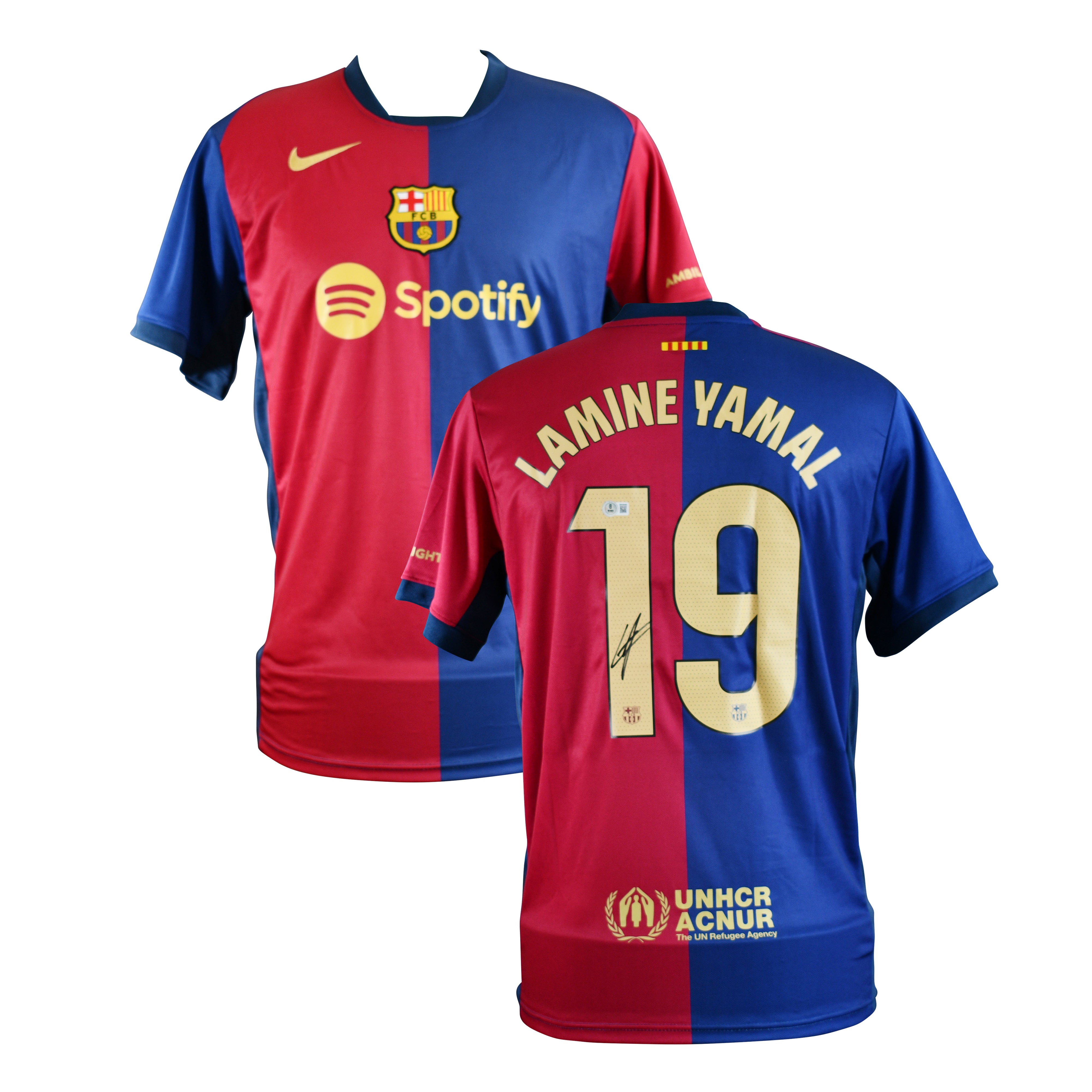 Lamine Yamal Signed Barcelona Jersey