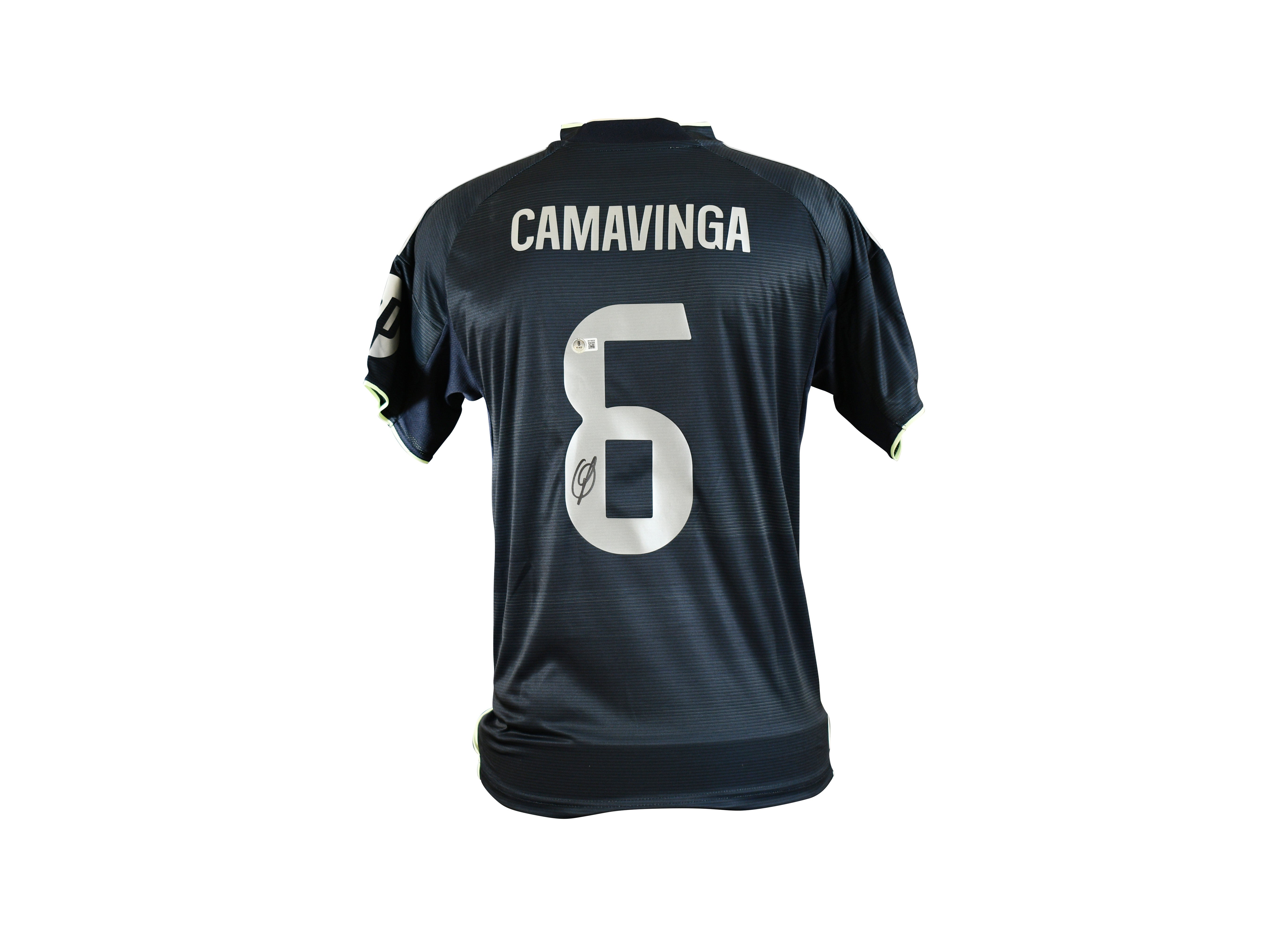 Eduardo Camavinga Signed Black Real Madrid Jersey