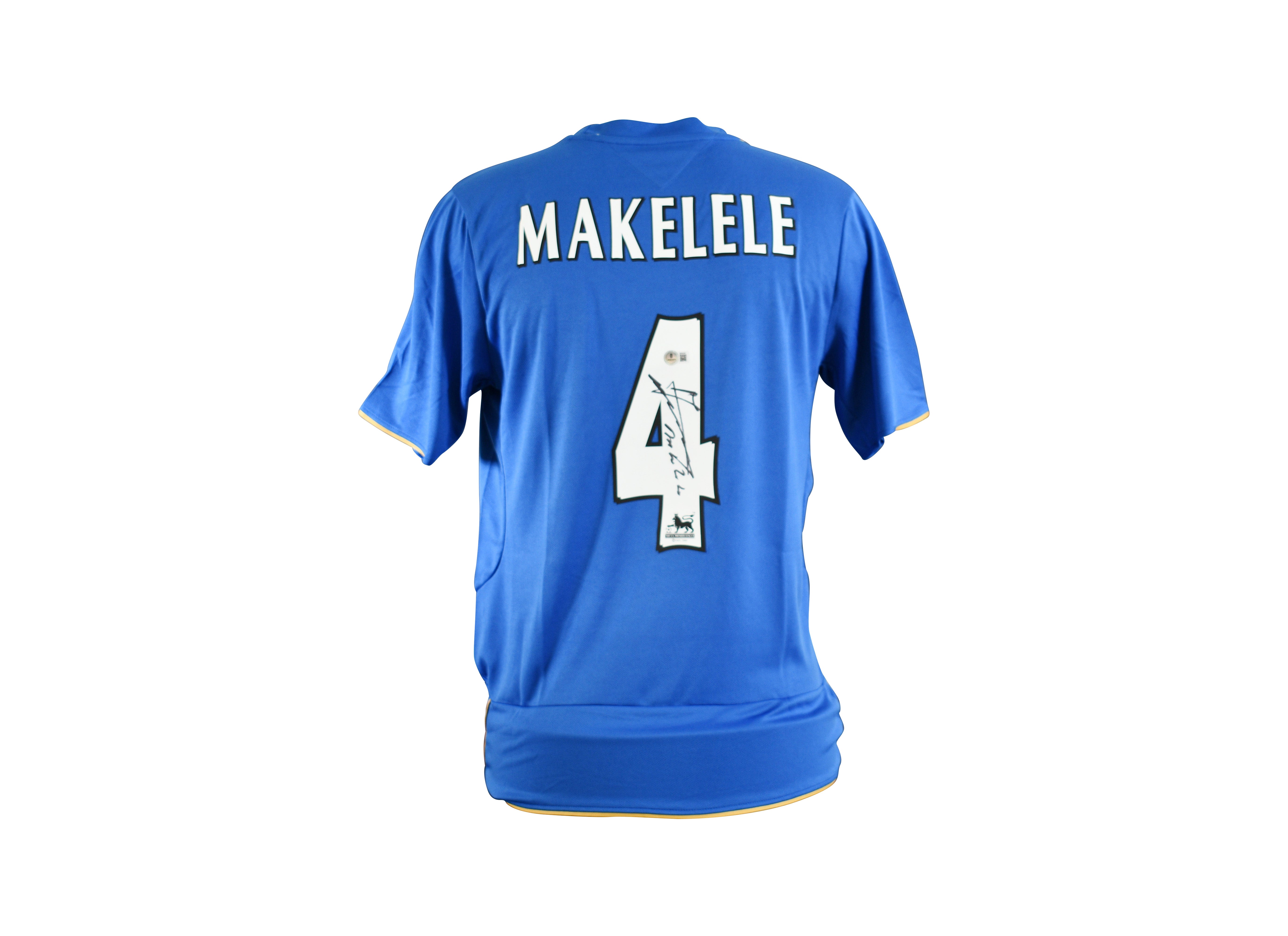 Claude Makélélé Signed Chelsea Jersey